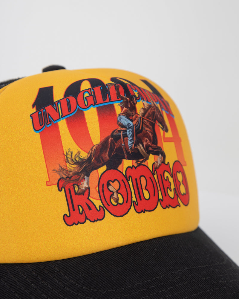 Rodeo 1994 UNDGLD CMPNY Trucker Cap Black / Yellow
