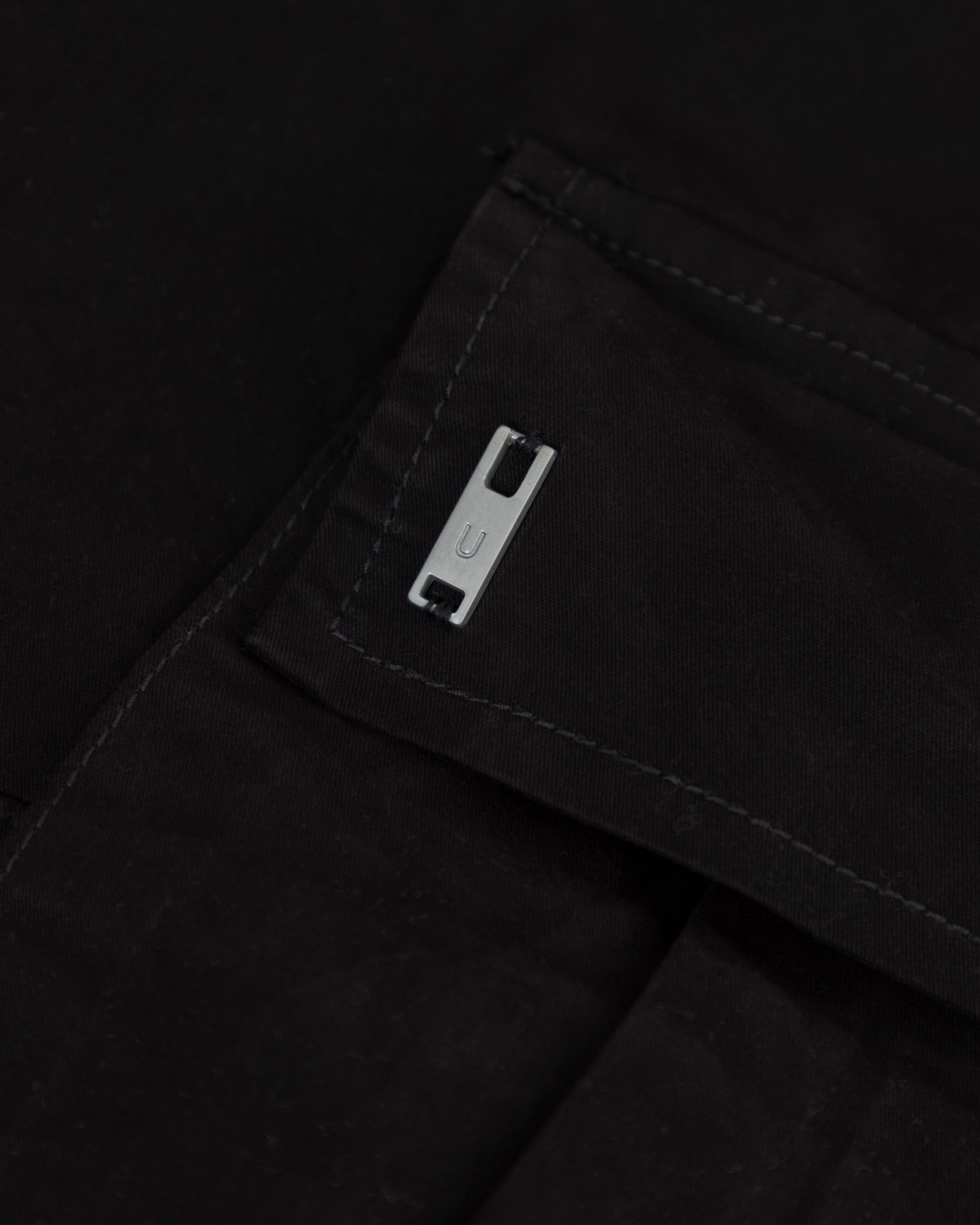 Basics Relaxed Cargo Pants Black