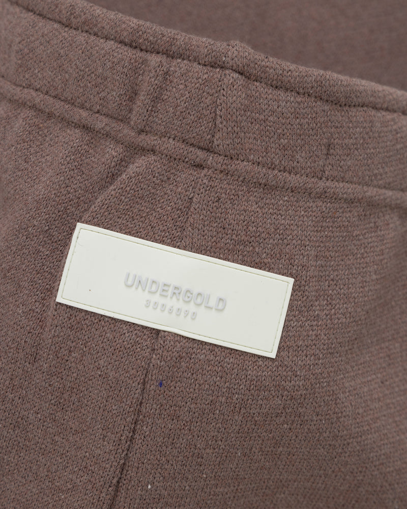 Basics Undergold Design Studio Knit Straightpants Brown