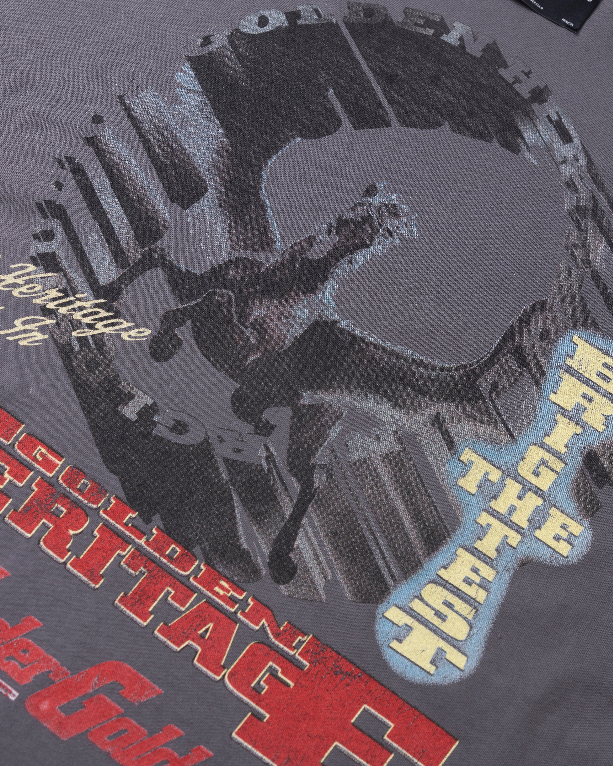 Golden Heritage Pegasus Tshirt Gray