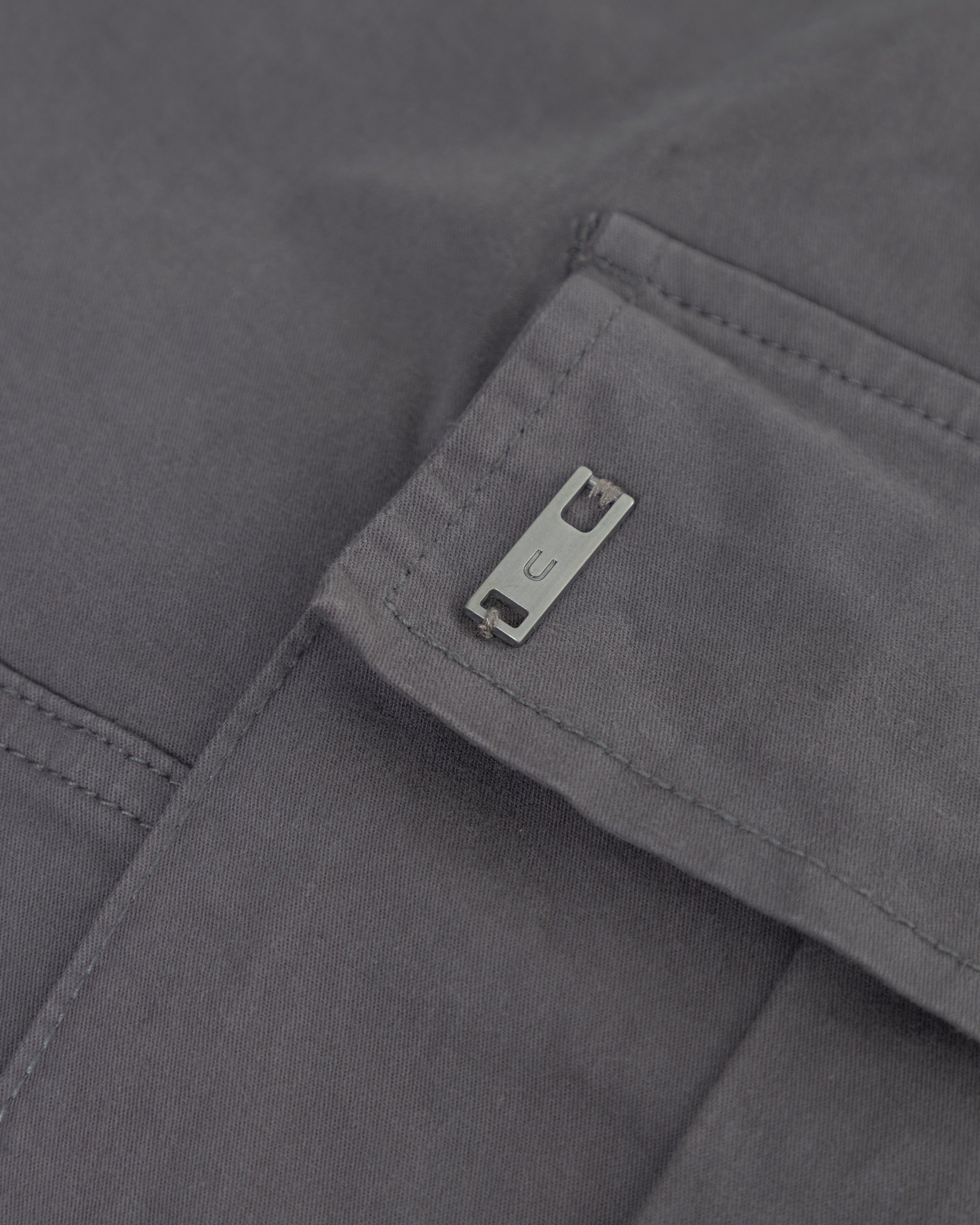 Basics Relaxed Cargo Pants Gray