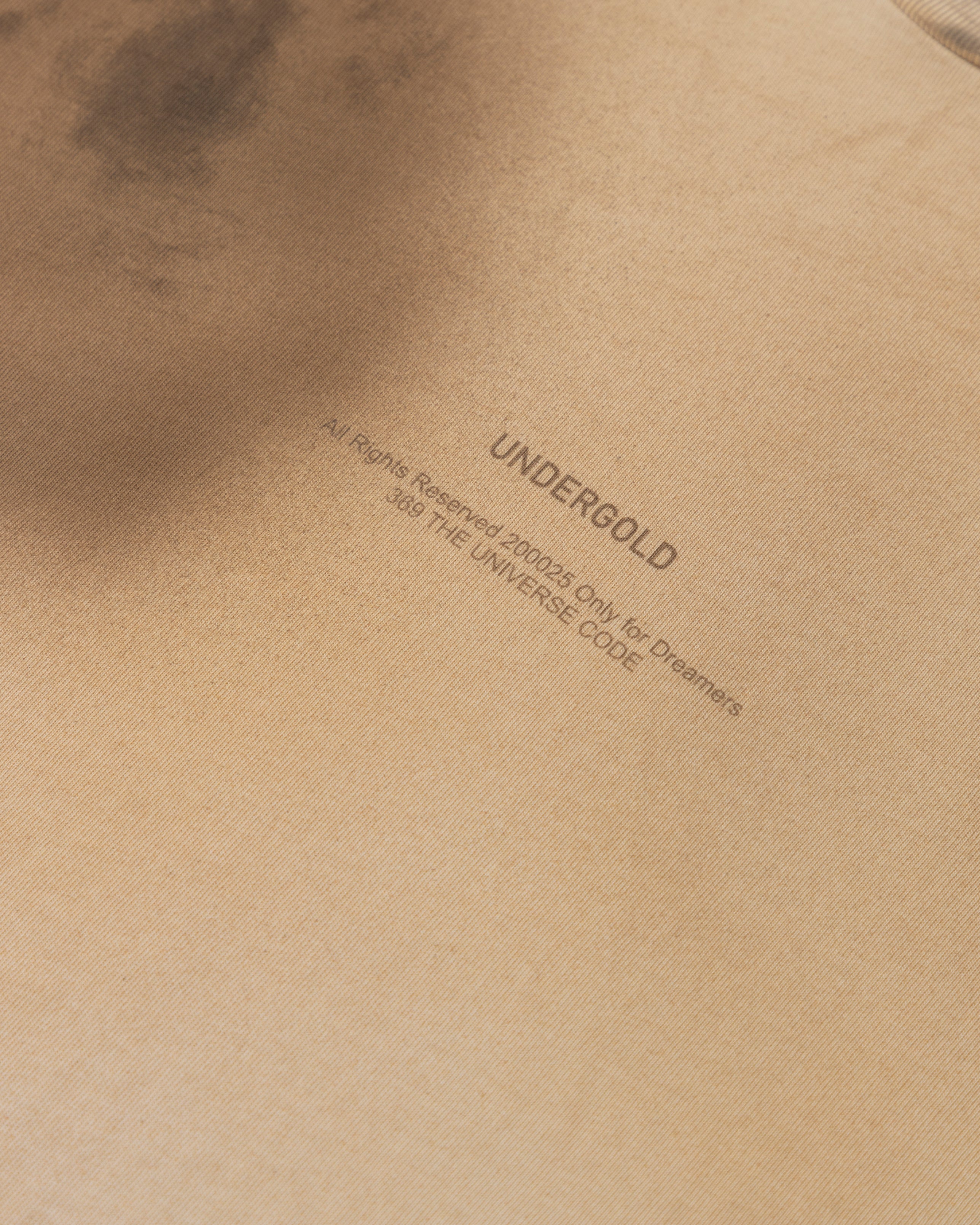 Golden Heritage Basic Regular Fit Tshirt Burned Cream