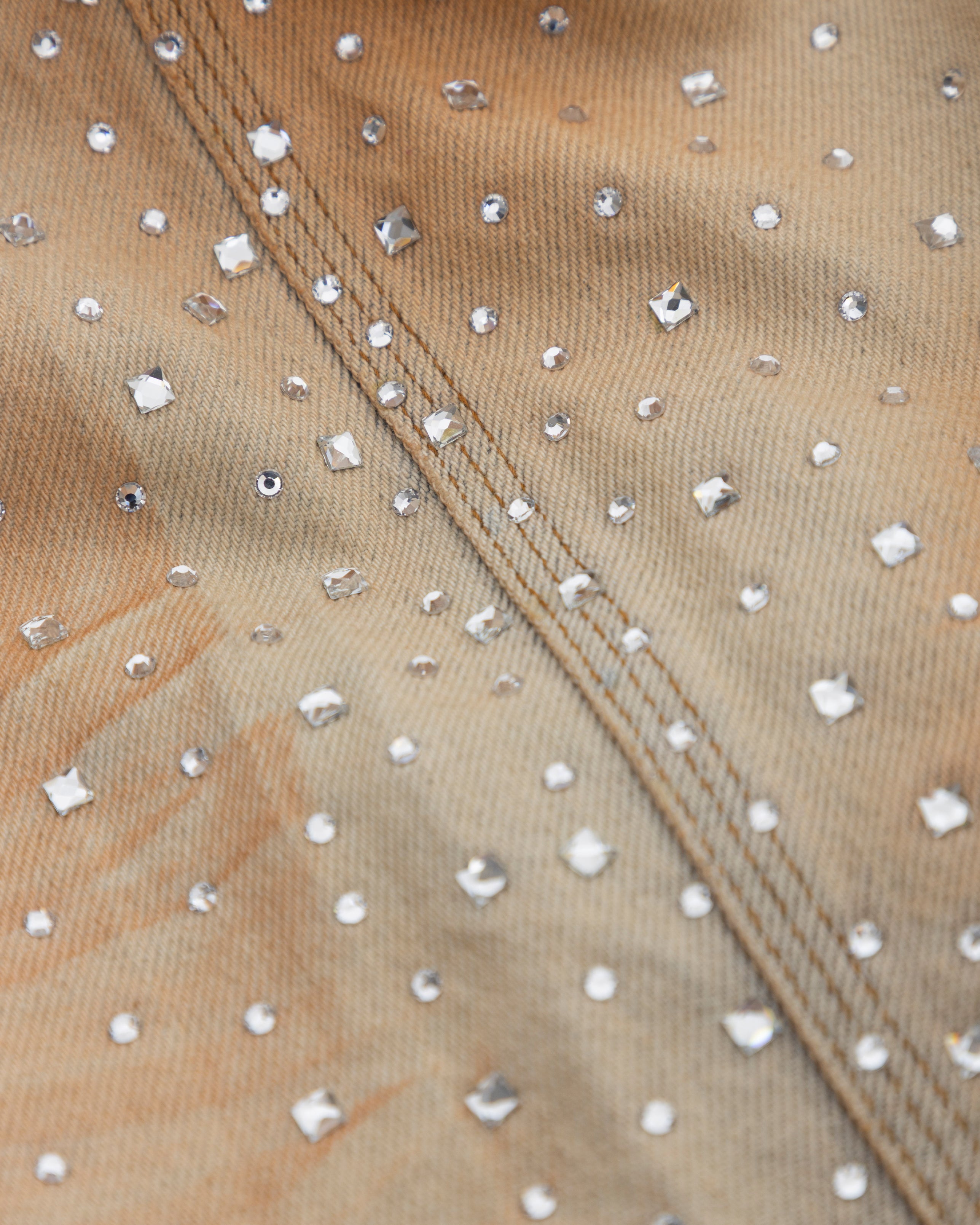 W Golden Heritage Pearled Barrel Jeans Oasis Blue