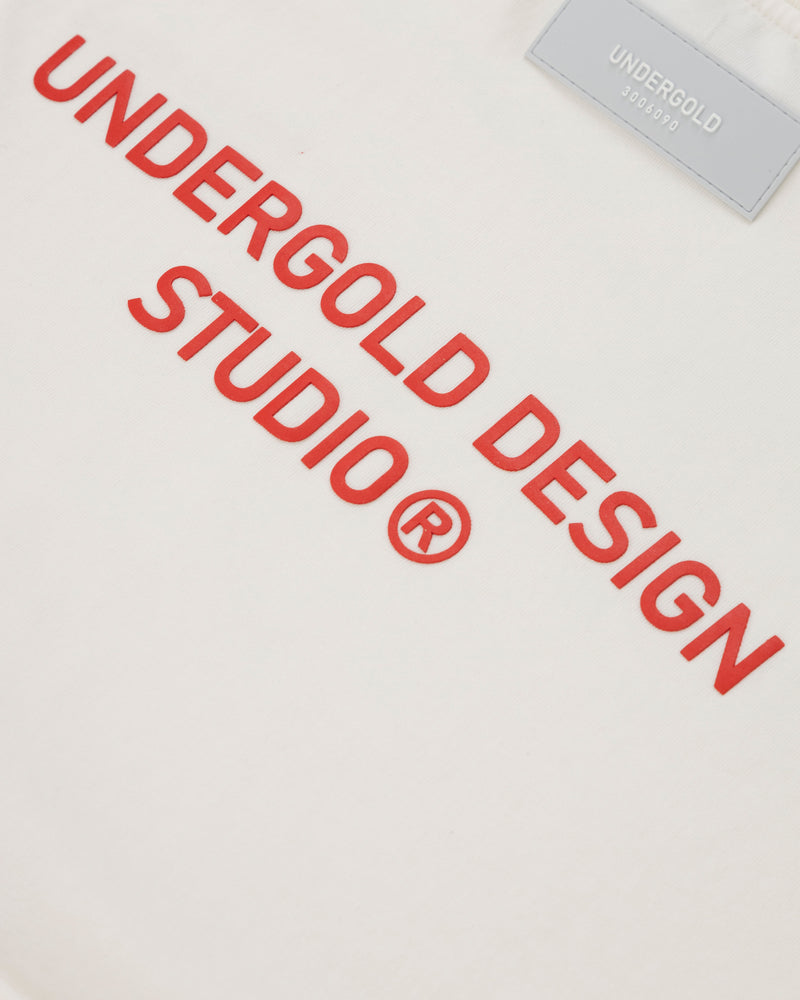 Transfiguration Undergold Design Studio Crop Top White