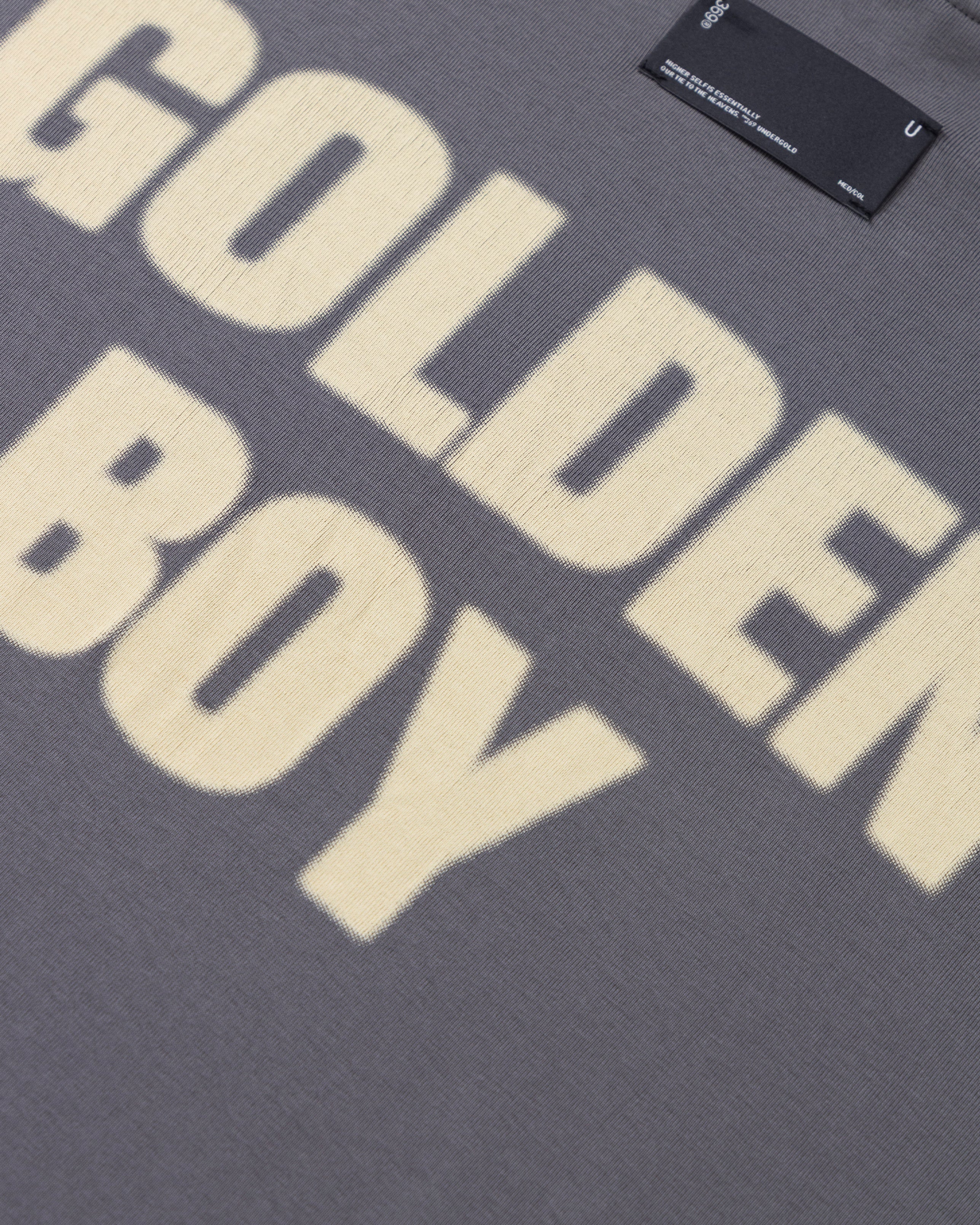 Golden Heritage Golden Boy Boxy Fit Tshirt Gray