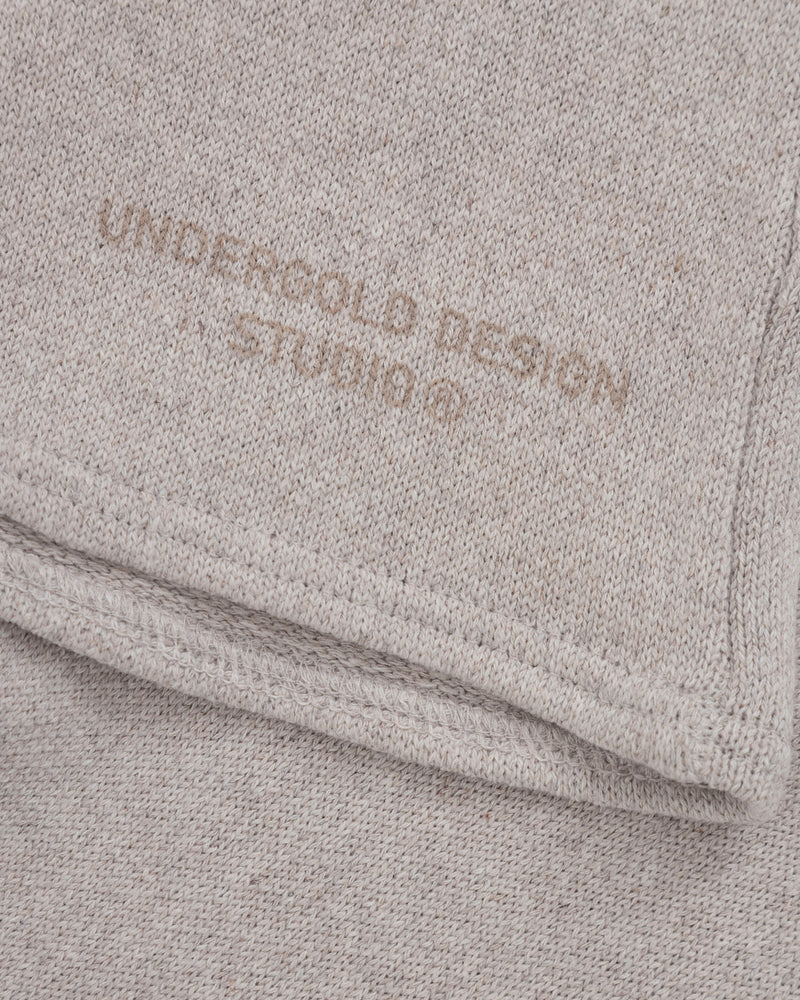 W Basics Undergold Design Studio Knit Short Seed Gray