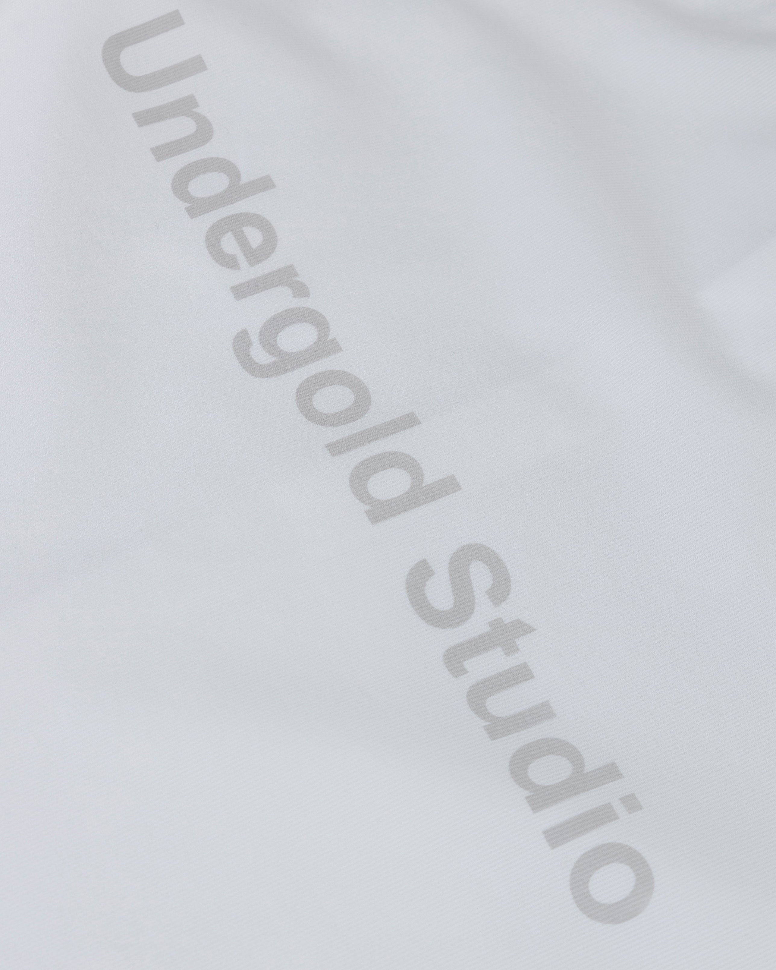 Undergold Studio Boxy Fit Long Sleeve Shirt White