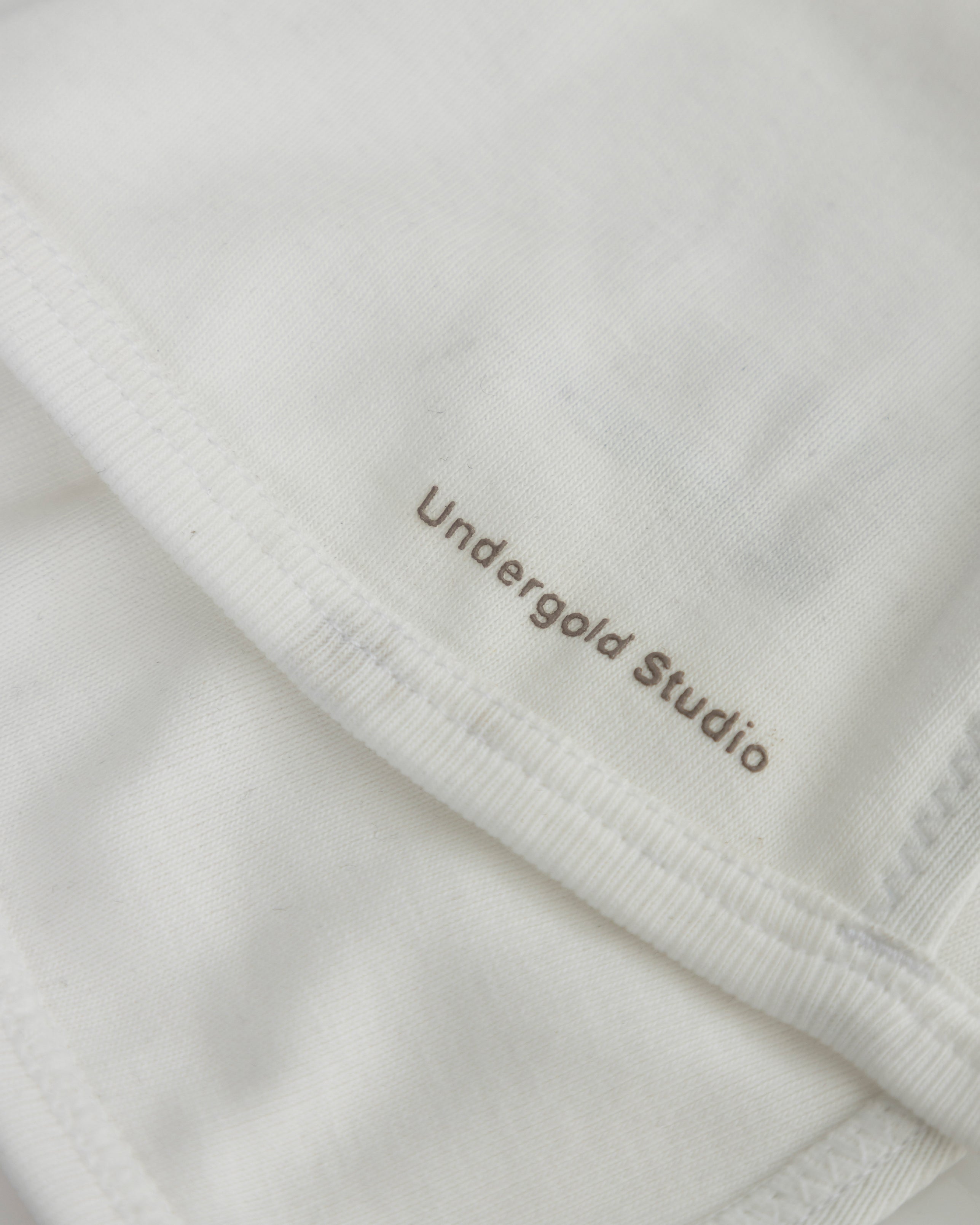 Line Undergold Studio Triangle Bralette Top White