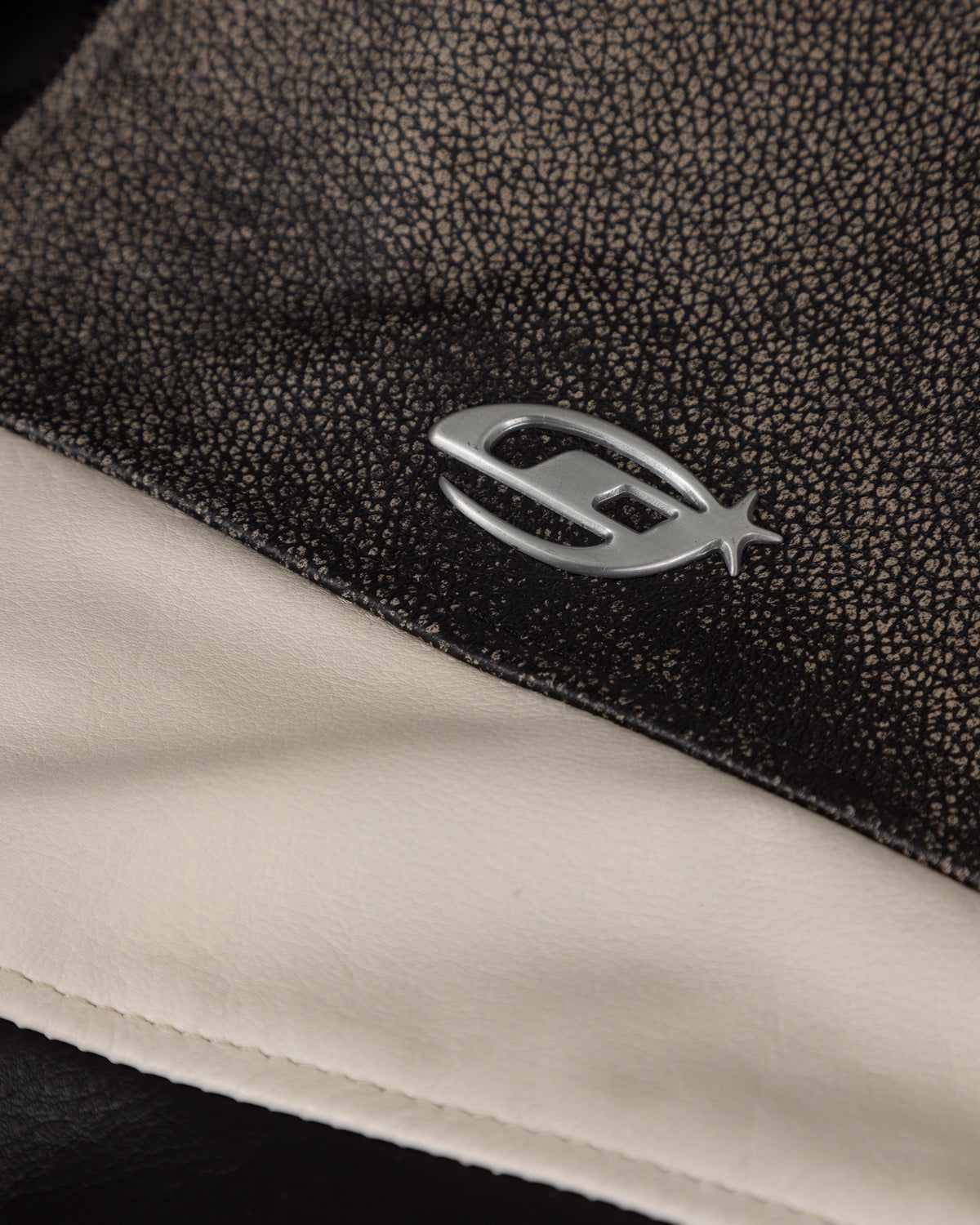 Pilgrimage Racer Biker Jacket Black / White