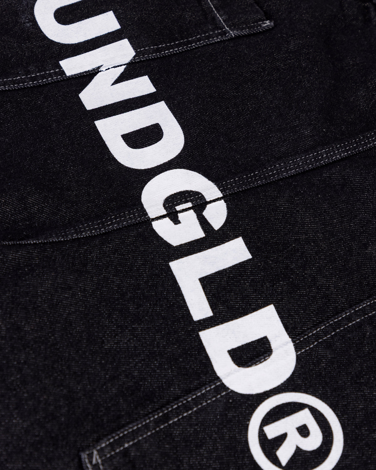 Basics UNDGLD Denim Jort Black