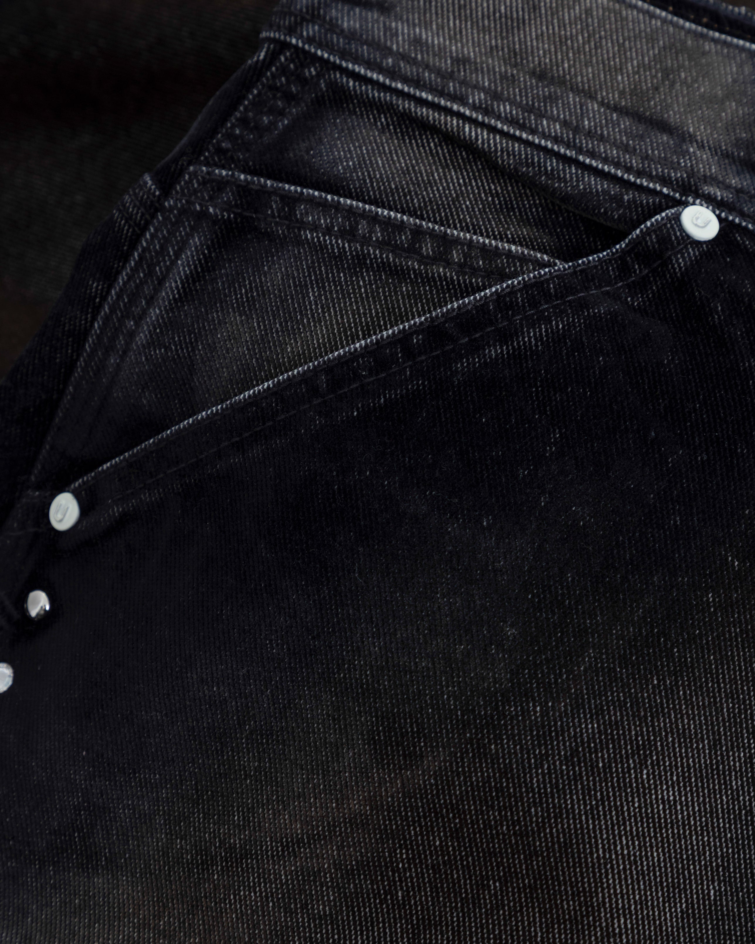 Santa Union Basic Velvet Short Black