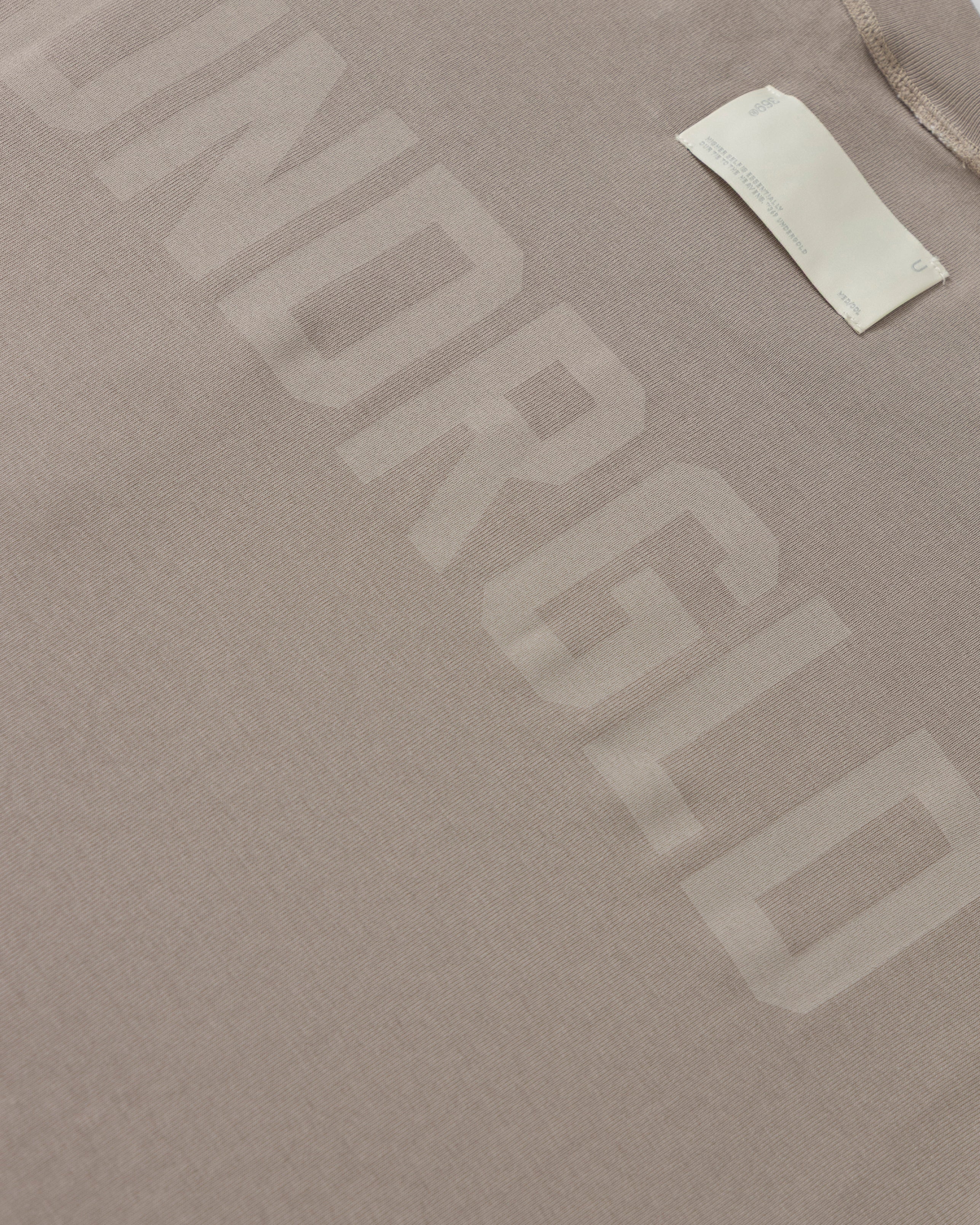 Basics UNDRGLD Boxy Fit Pocket Tshirt Light Brown