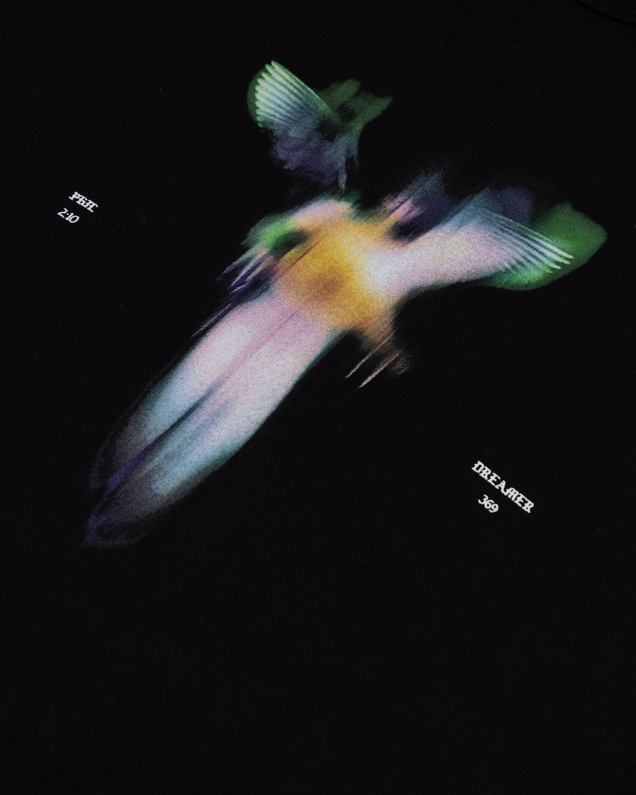 Capsule Angel Tshirt Black