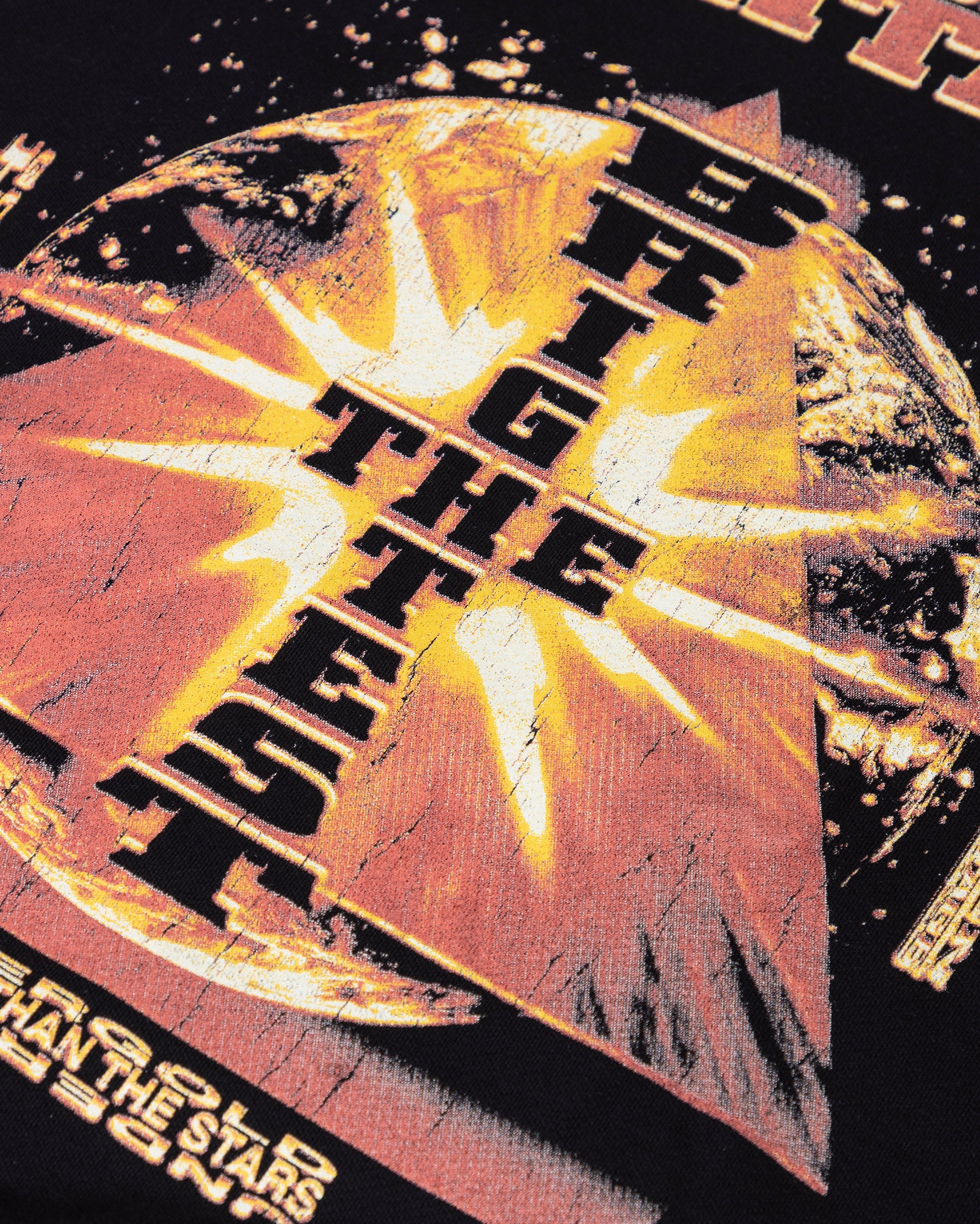 Golden Heritage Starlume Boxy Fit Hoodie Black