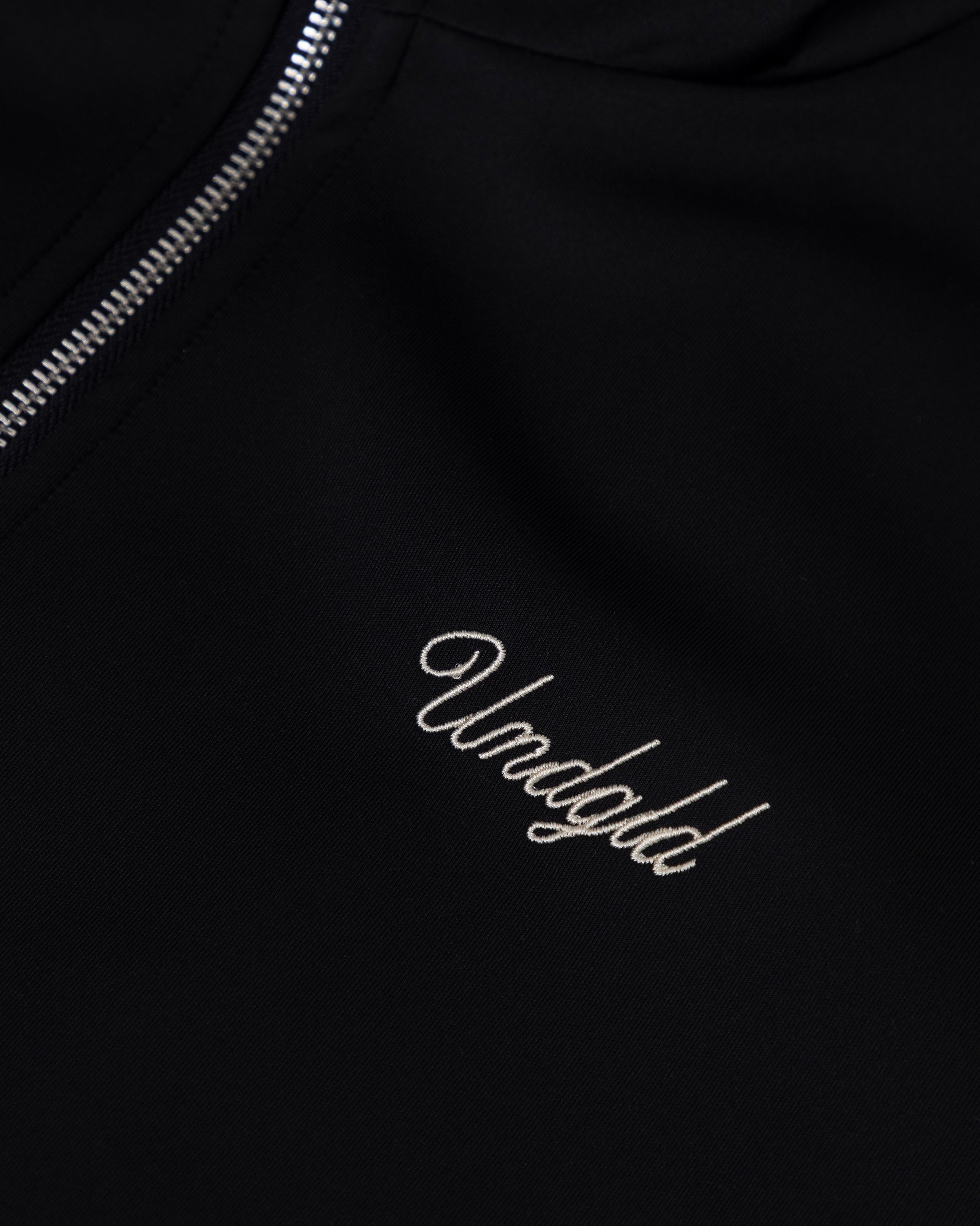 Basics Undgld Lace-panel Track Jacket Black