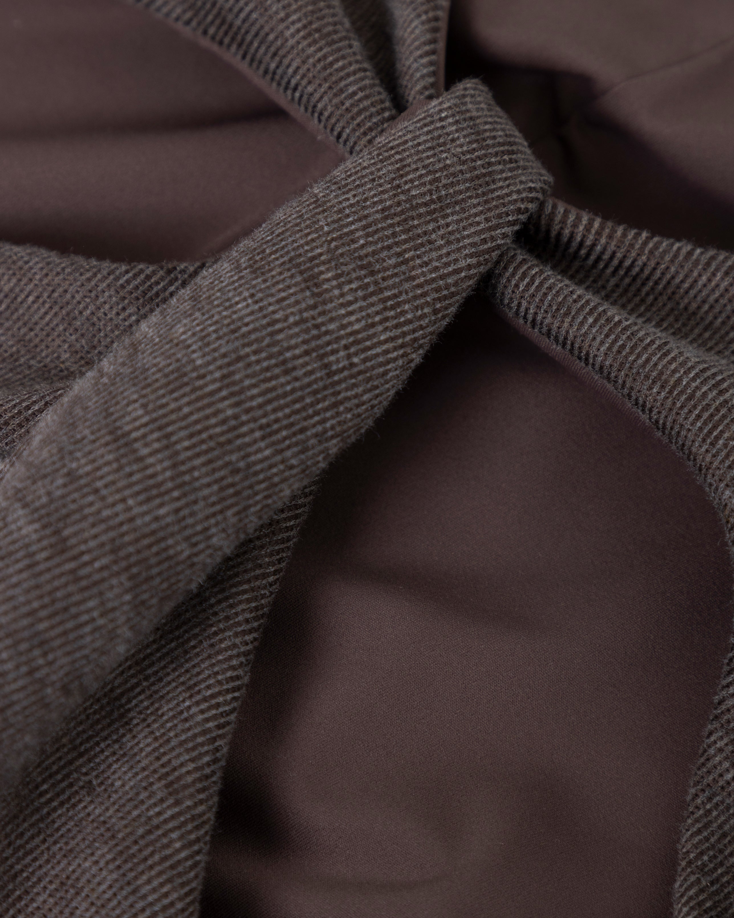 Basics Oval Braided Bodysuit Brown