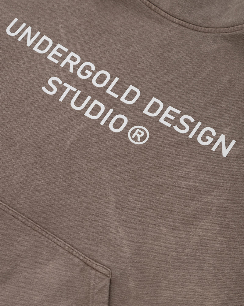 Transfiguration Undergold Design Studio Hoodie Washed Brown