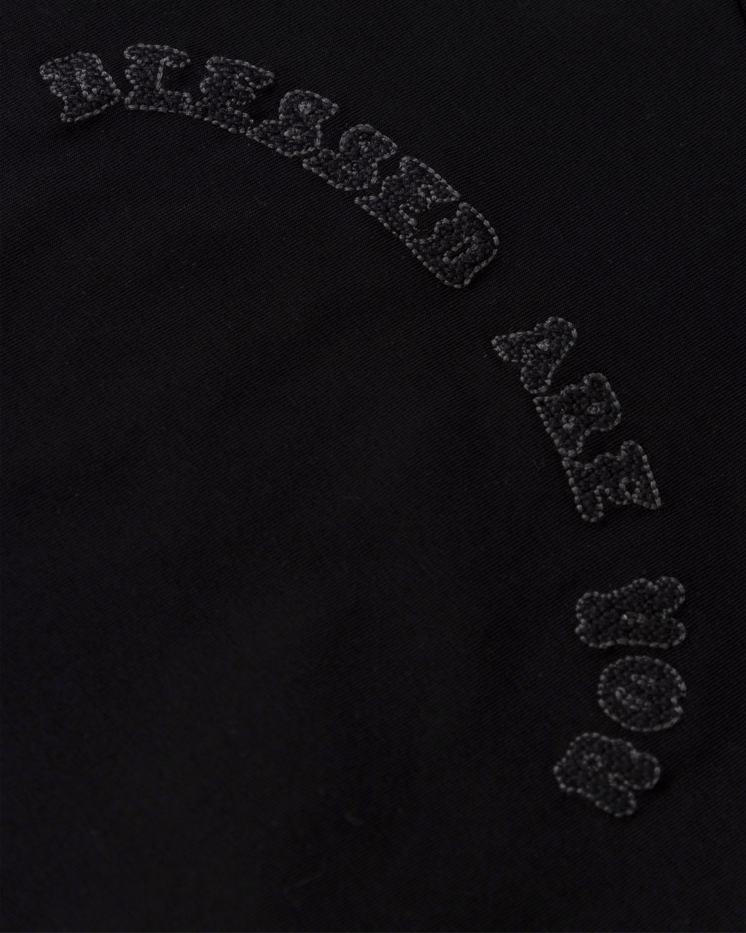 Capsule Blessed Are You Baby Tee Black
