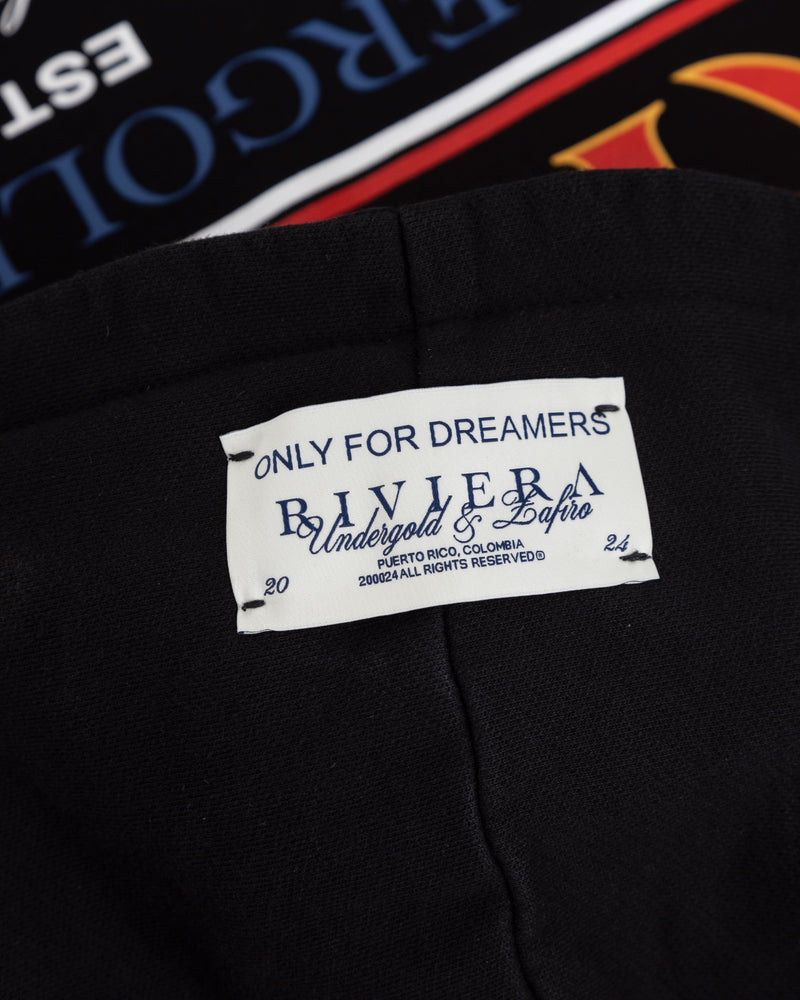 Riviera Racer Hoodie Black