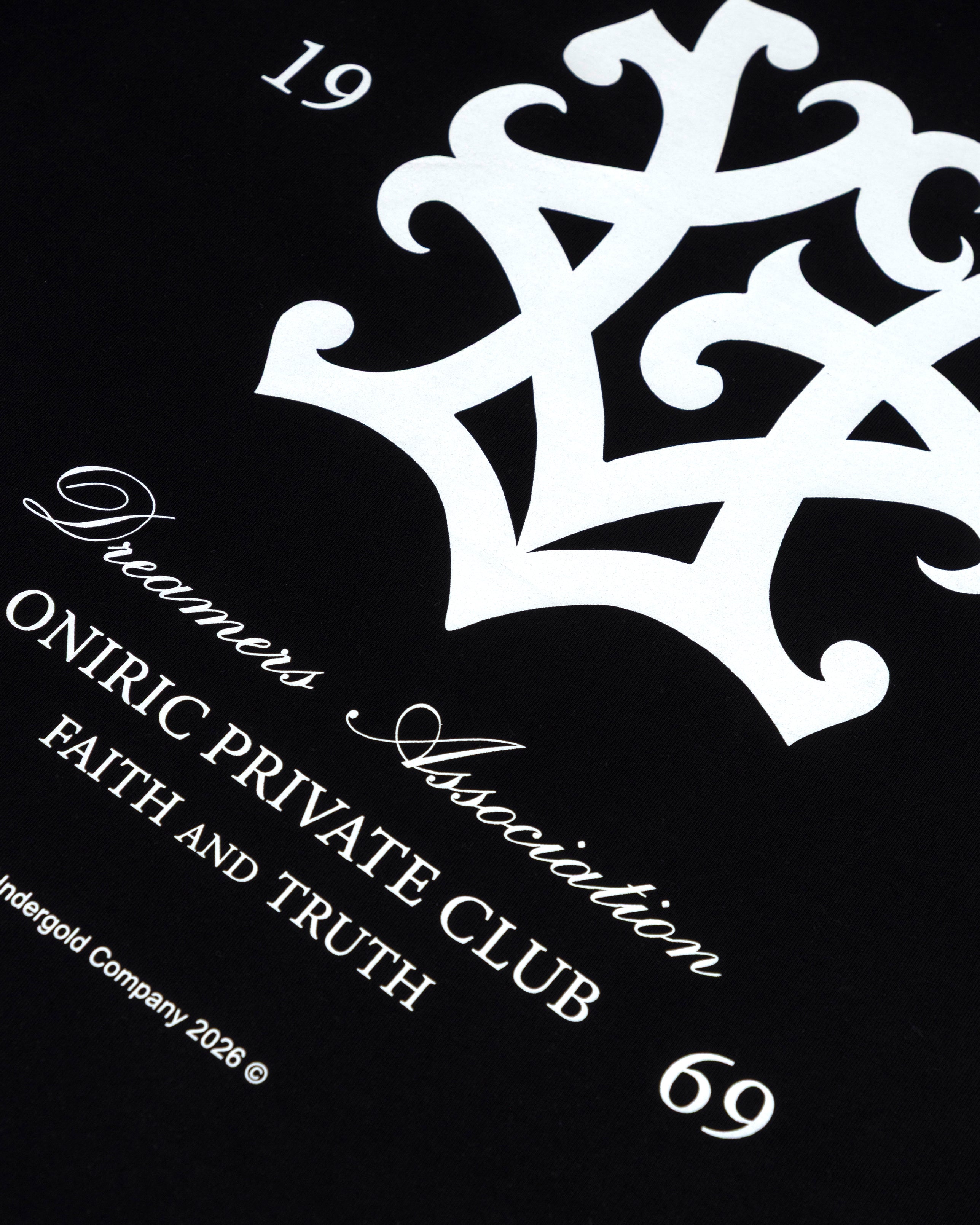 Line UG Monogram Tshirt Black