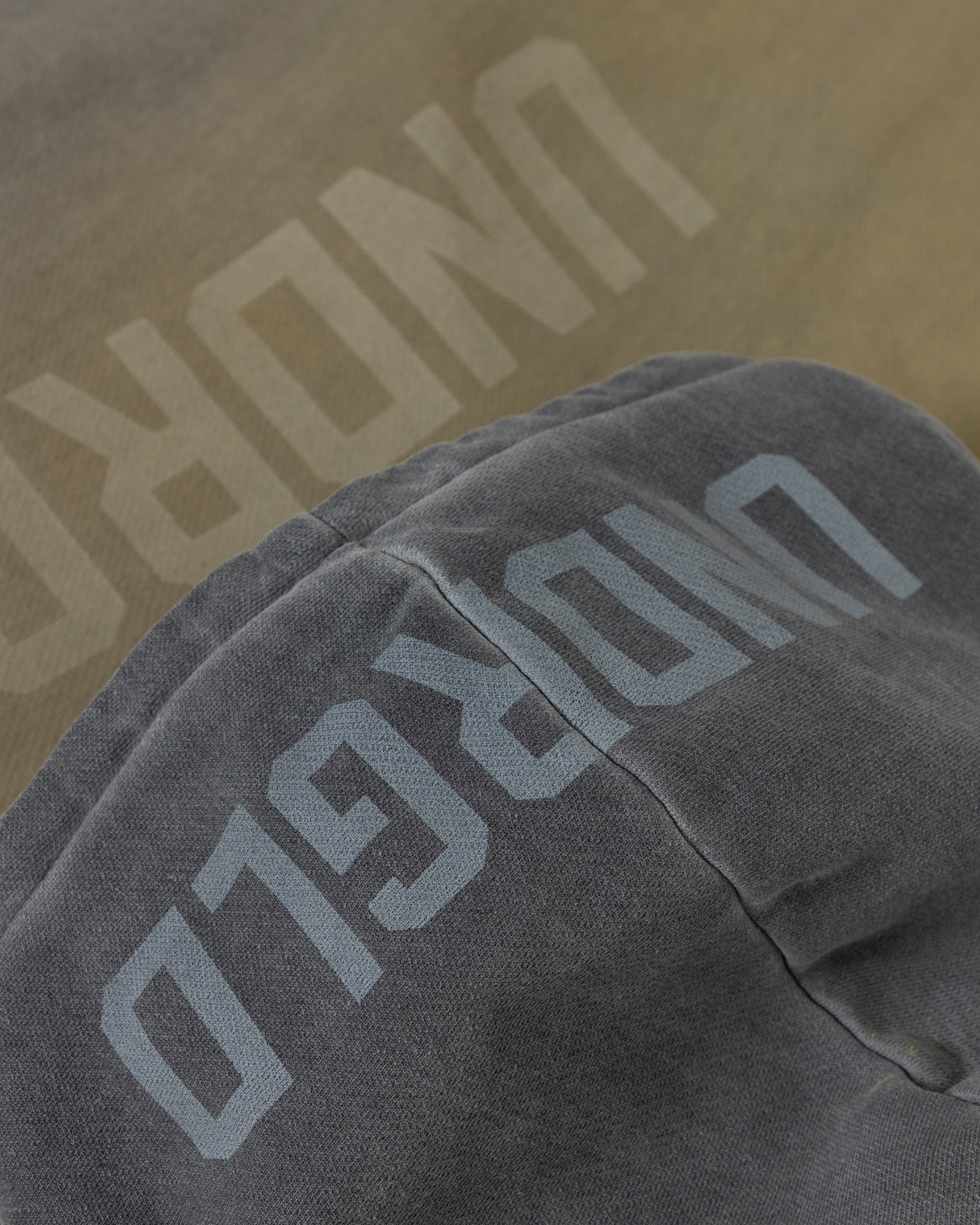 Echoes UNDRGLD Boxy Fit Hoodie Faded Olive