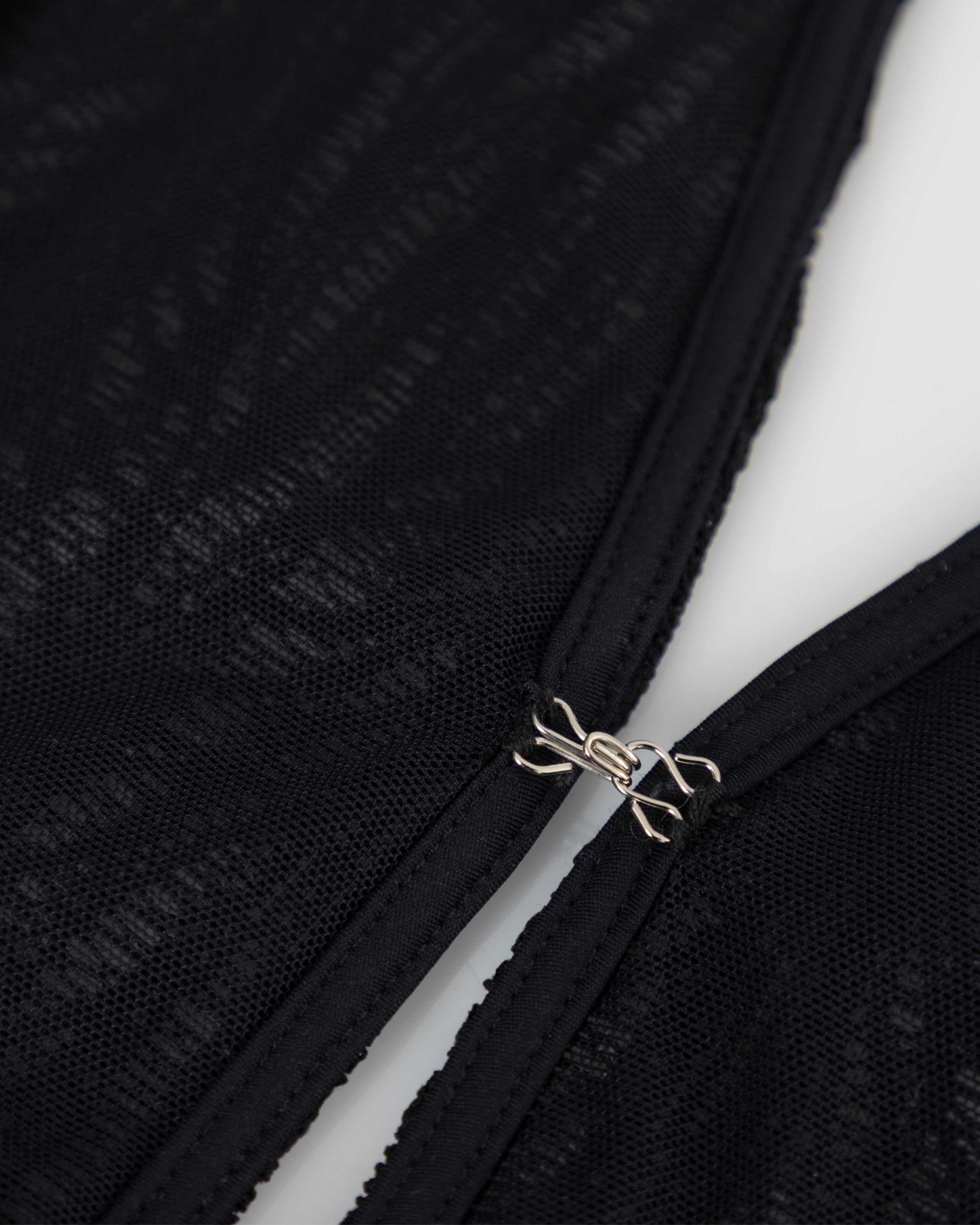 Basics Transparent Dress Black