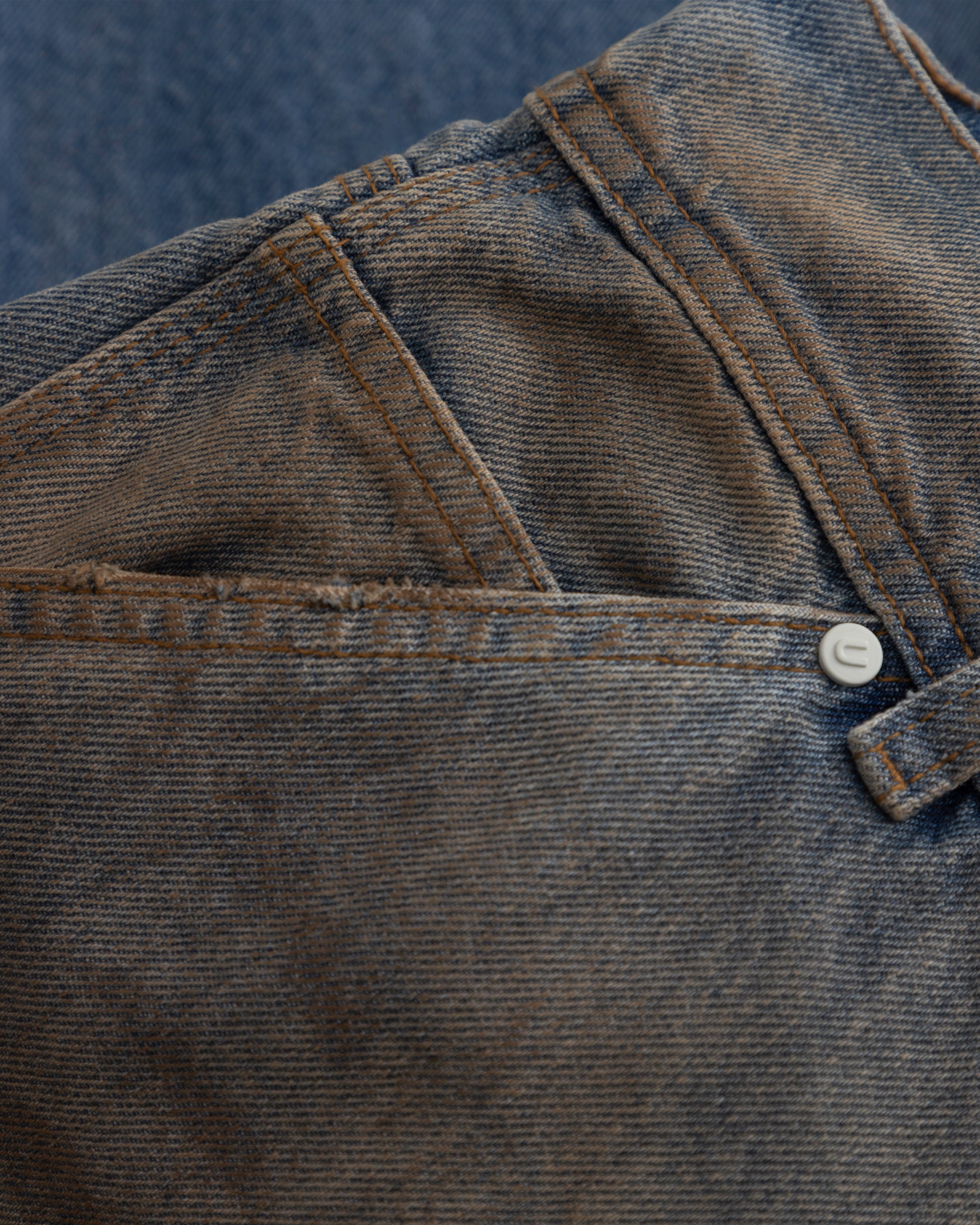 Basics UNDERGOLD Regular Jean Mechanic Blue