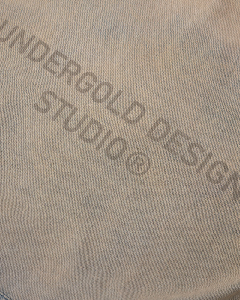 Basics Undergold Design Studio Sherpa Trucker Jacket Light Blue