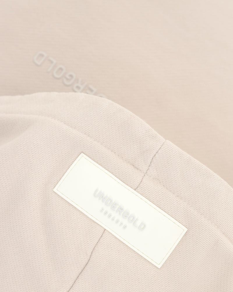 Line Logo Hoodie Cream