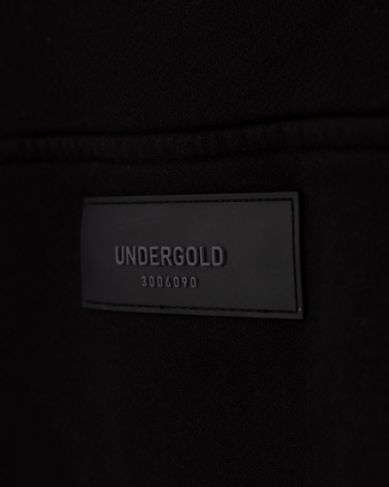 Genesis PT03 Undergold Design Studio Cropped Zip-up Crewneck Black