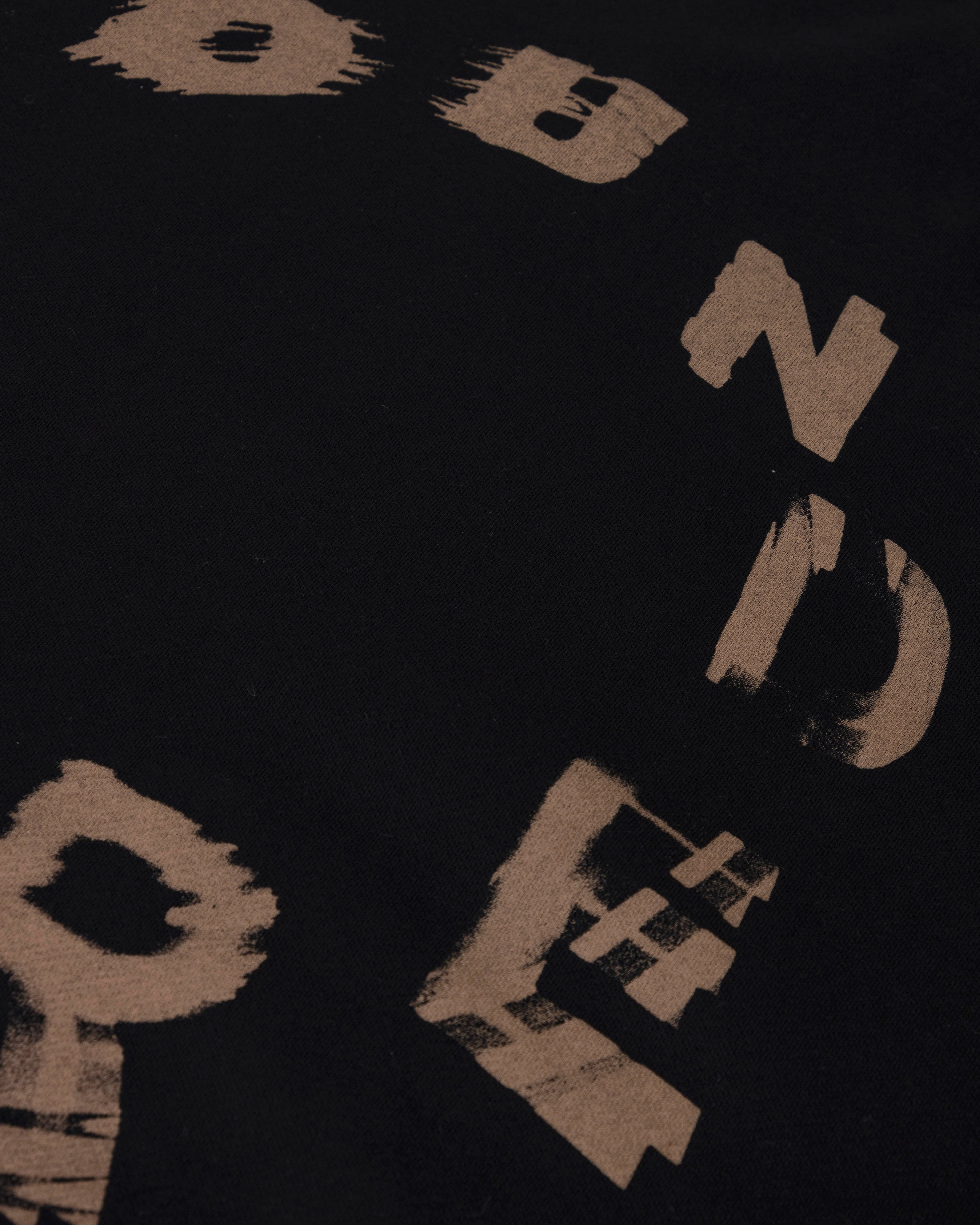 Echoes Tremor Boxy Fit Crewneck Black