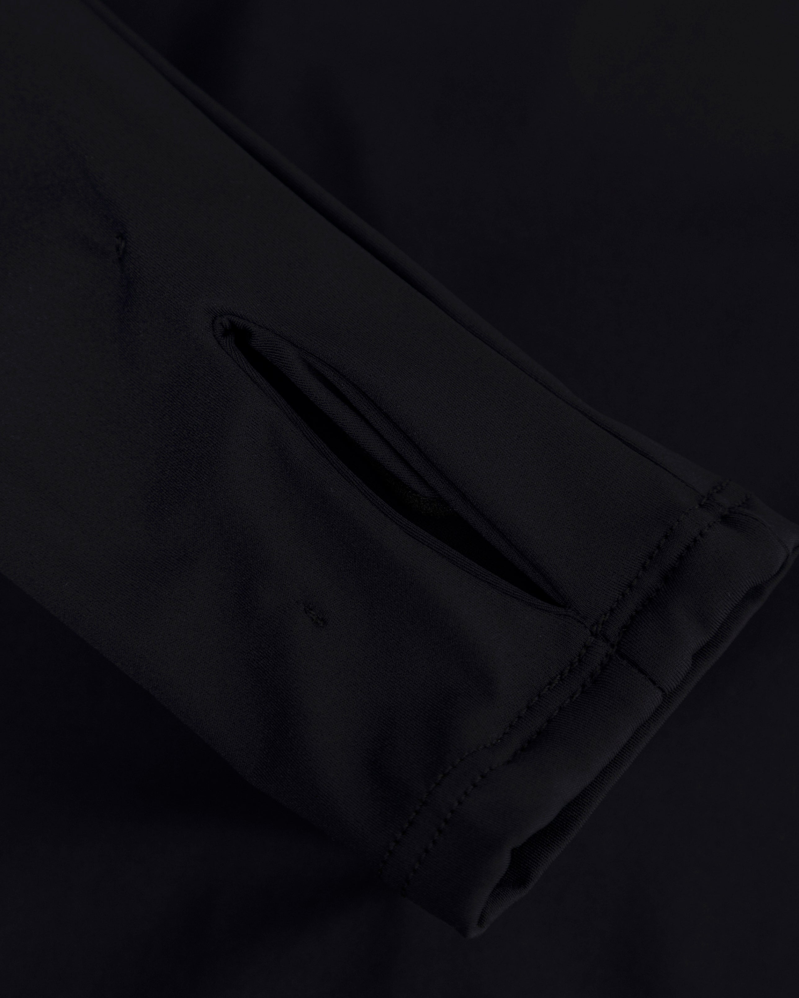 W Line Basic Long Sleeve Tshirt Black