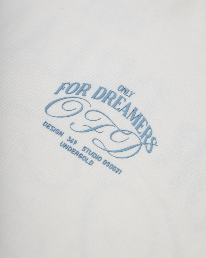 Sanctus Only For Dreamers Boxy Fit T-shirt White