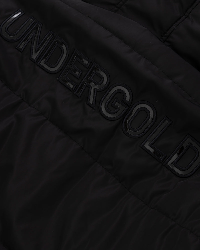 Basics Embroidered Synthetic Jacket Black