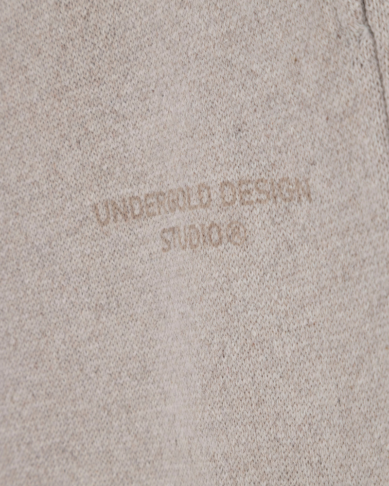 Basics Undergold Design Studio Knit Straightpants Seed Gray