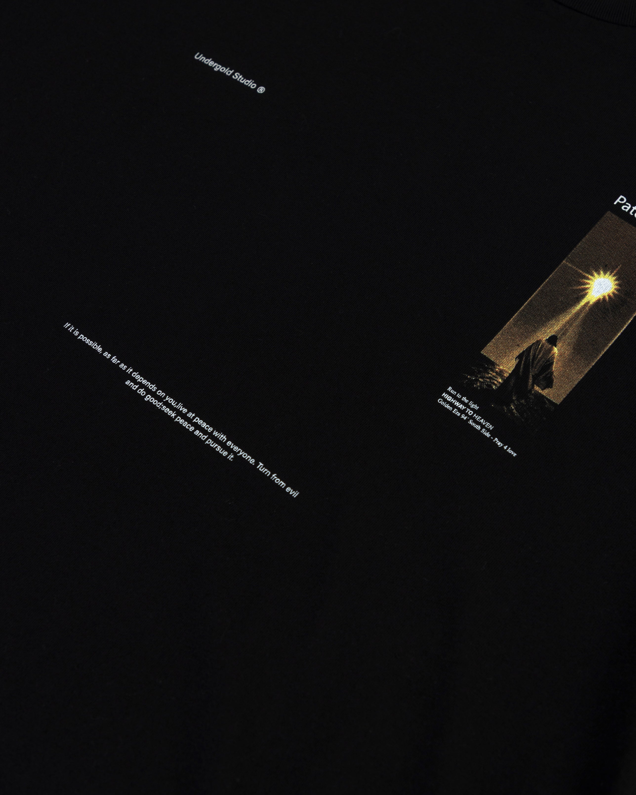 Spring Pater Noster Tshirt Black