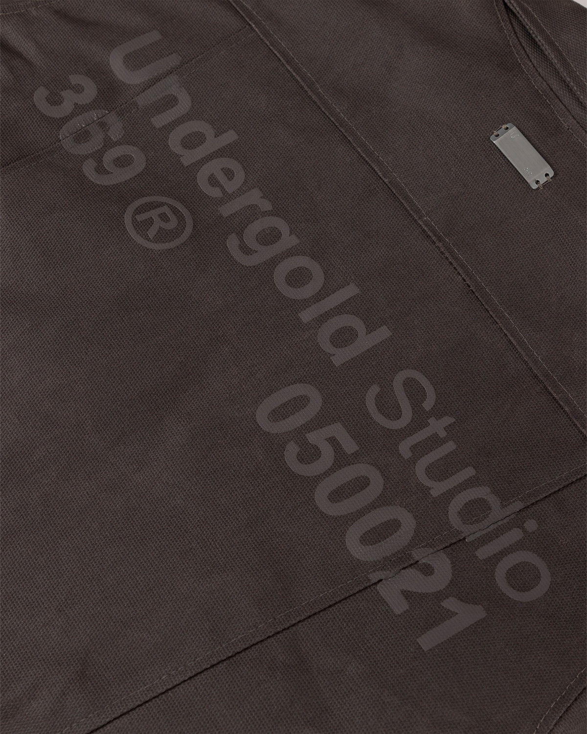 Basics Undergold Studio Canvas Jacket Waxed Gray