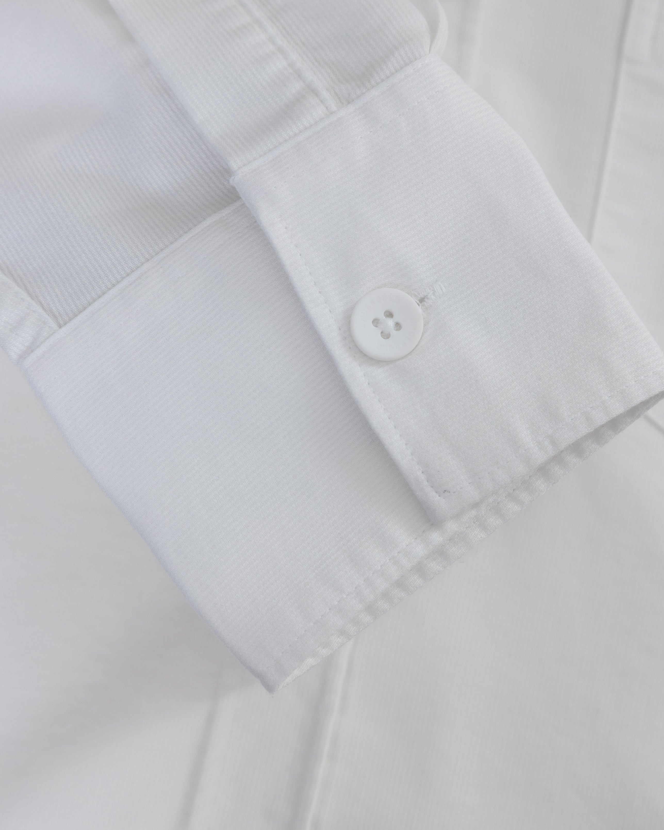 Undergold Studio Boxy Fit Long Sleeve Shirt White