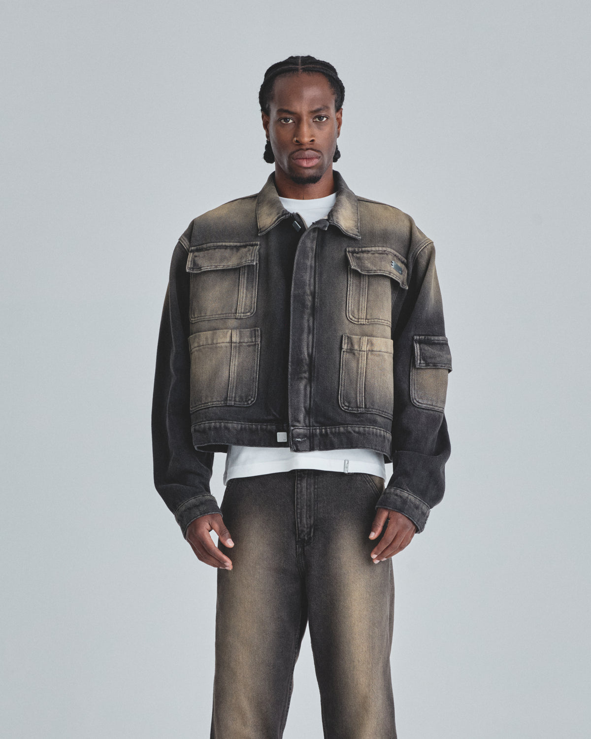 Line Basic Multipocket Jacket Oxide Black