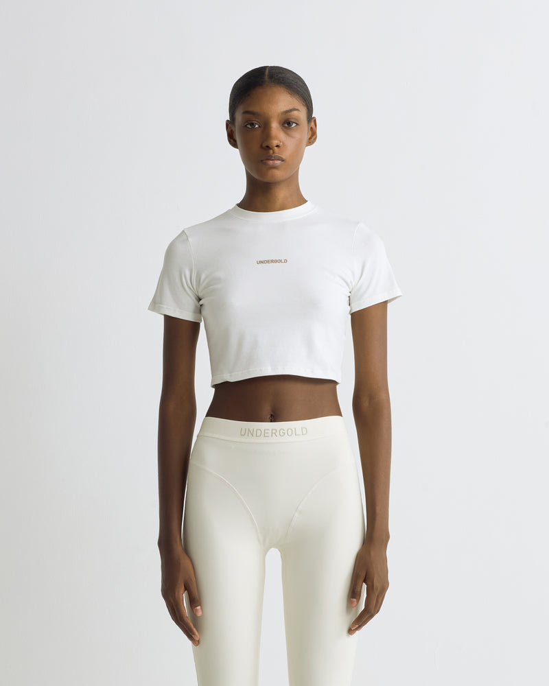 Basics Baby Tee White