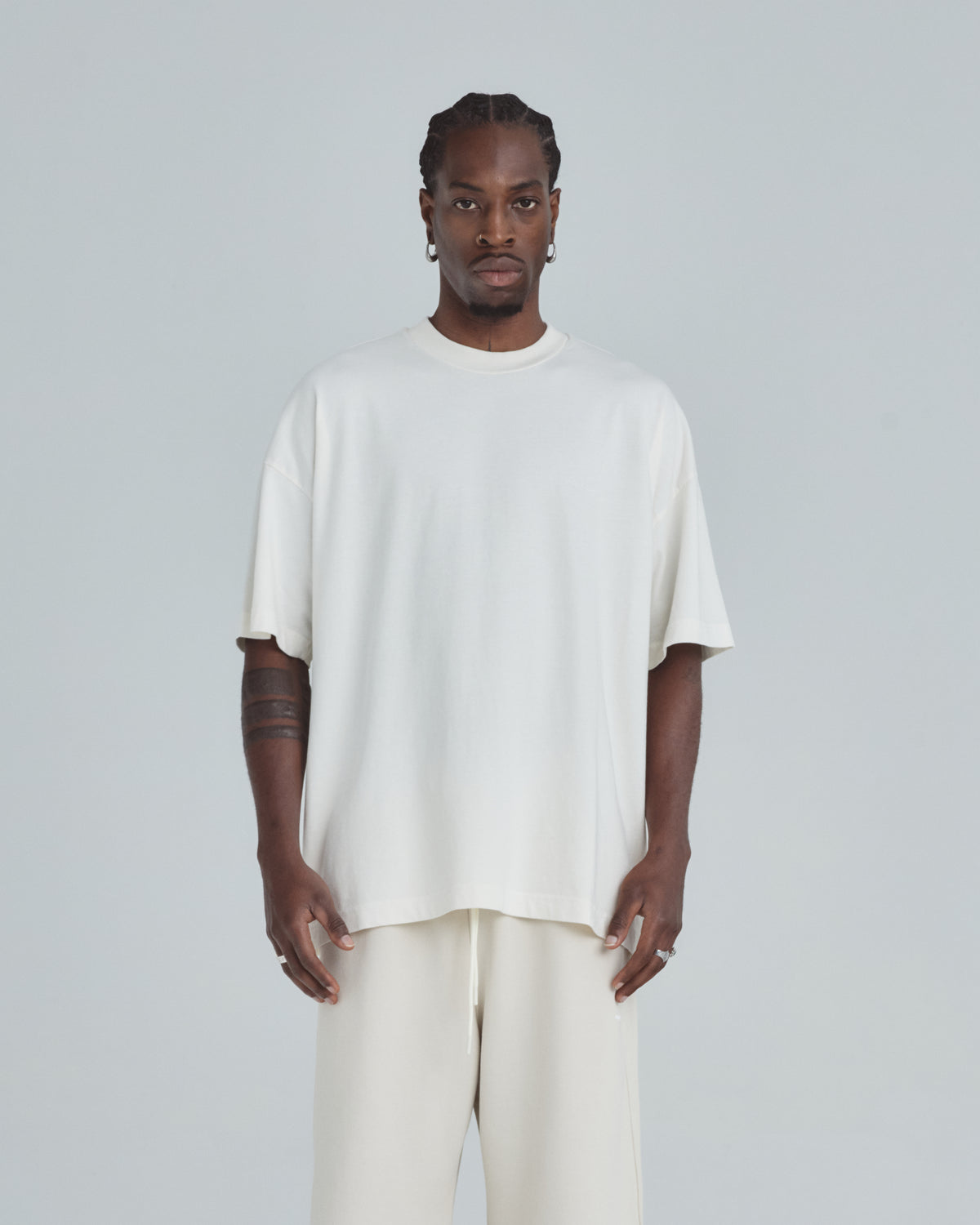 Line Basic Tshirt White