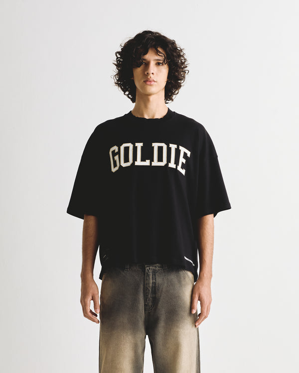 Dreamers Goldie Boxy Fit T-shirt Black