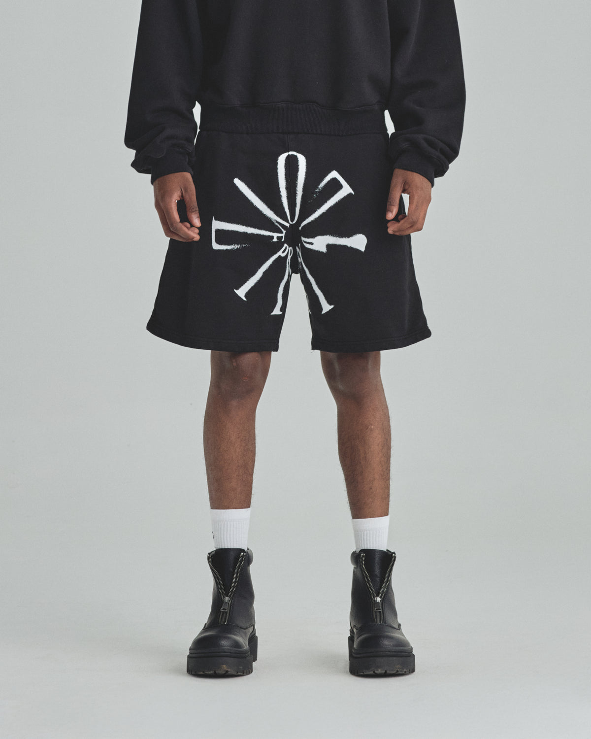 Spring Pray 4 Love Biased Shorts Black
