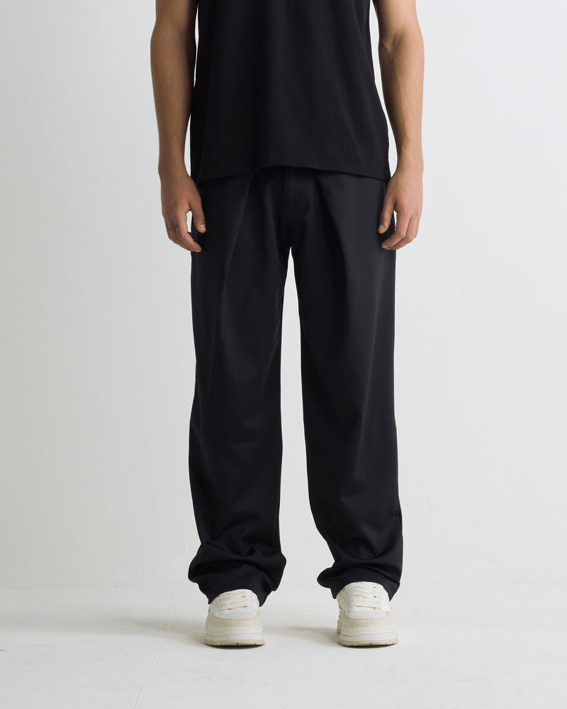 Basics Buckled Tailored Trousers Black