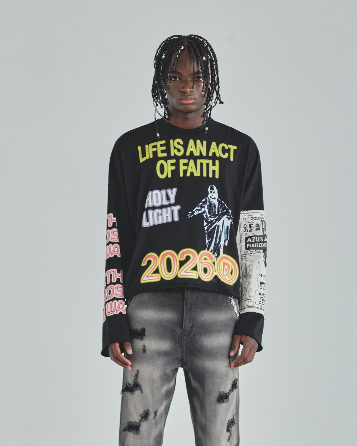 Act 1 Heal Long Sleeve Tshirt Black