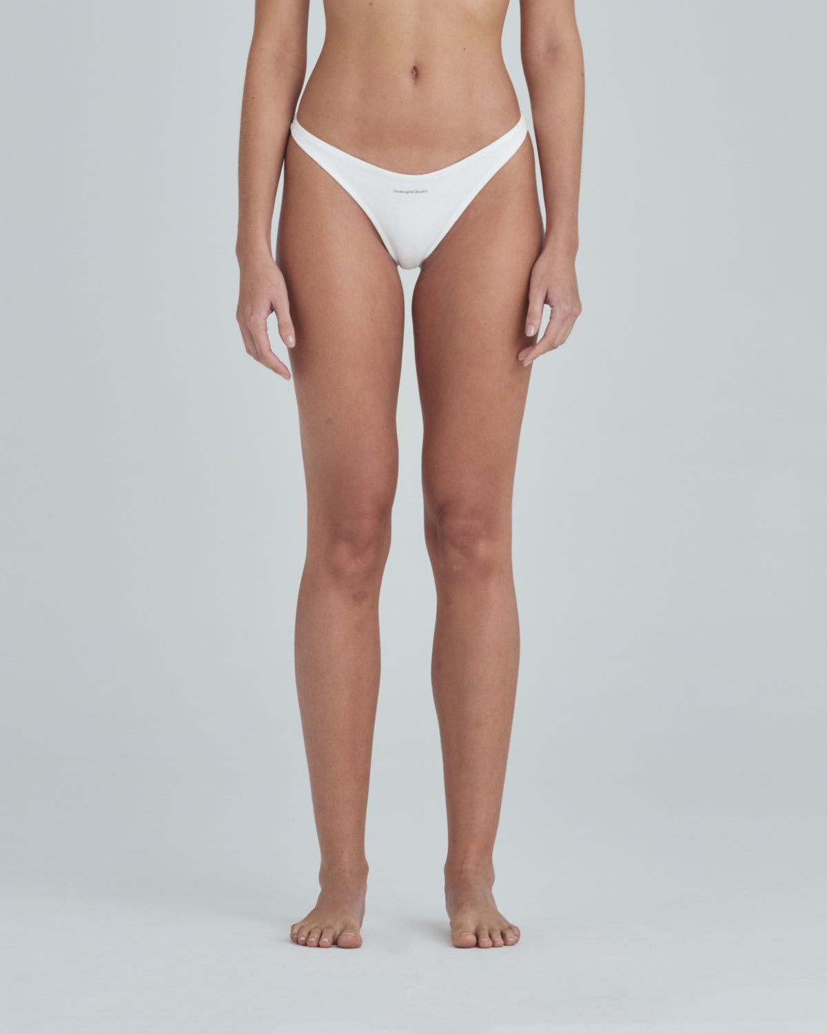 Line Undergold Studio Thong White