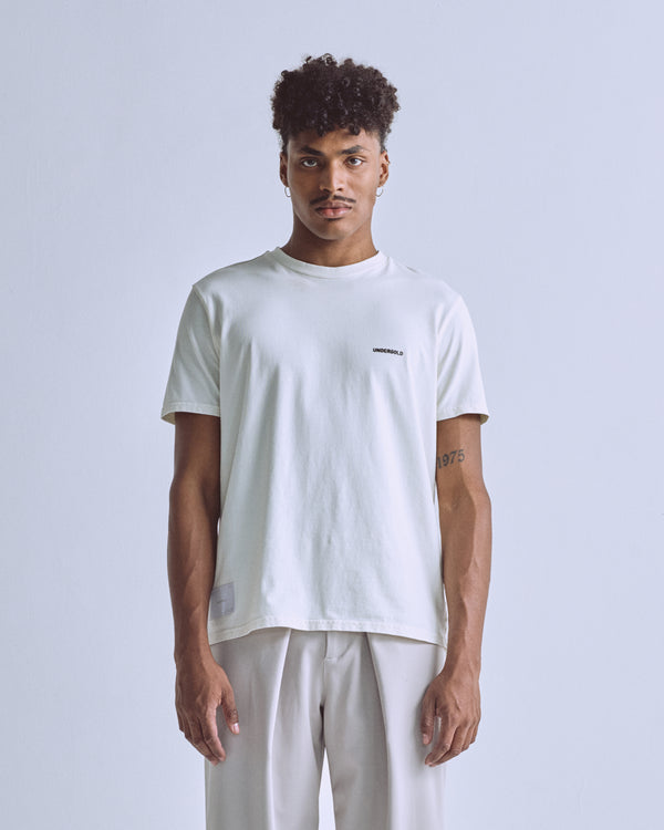 Basics Tiny Logo Regular Fit Tshirt White