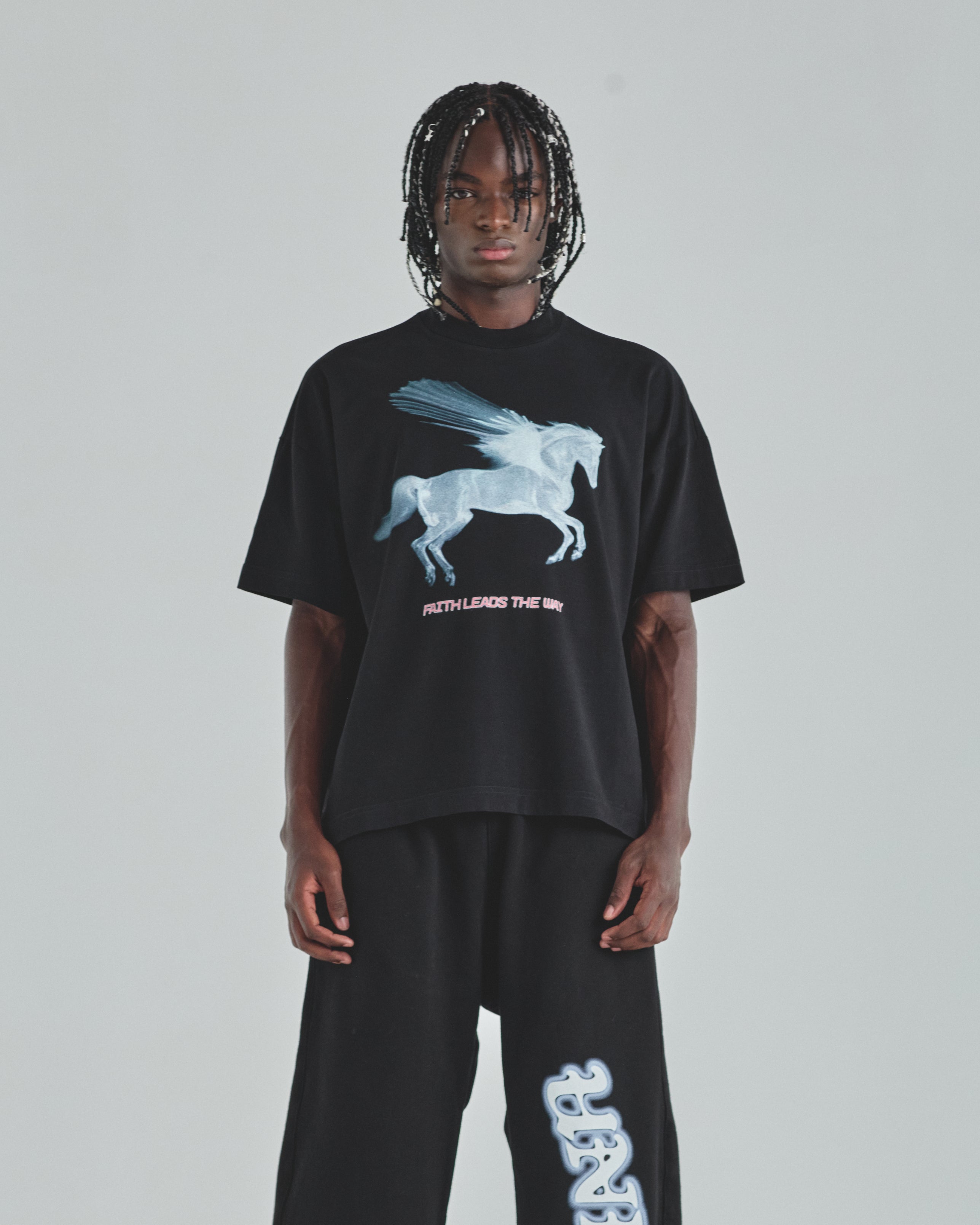 Act 1 Static Pegasus Tshirt Black