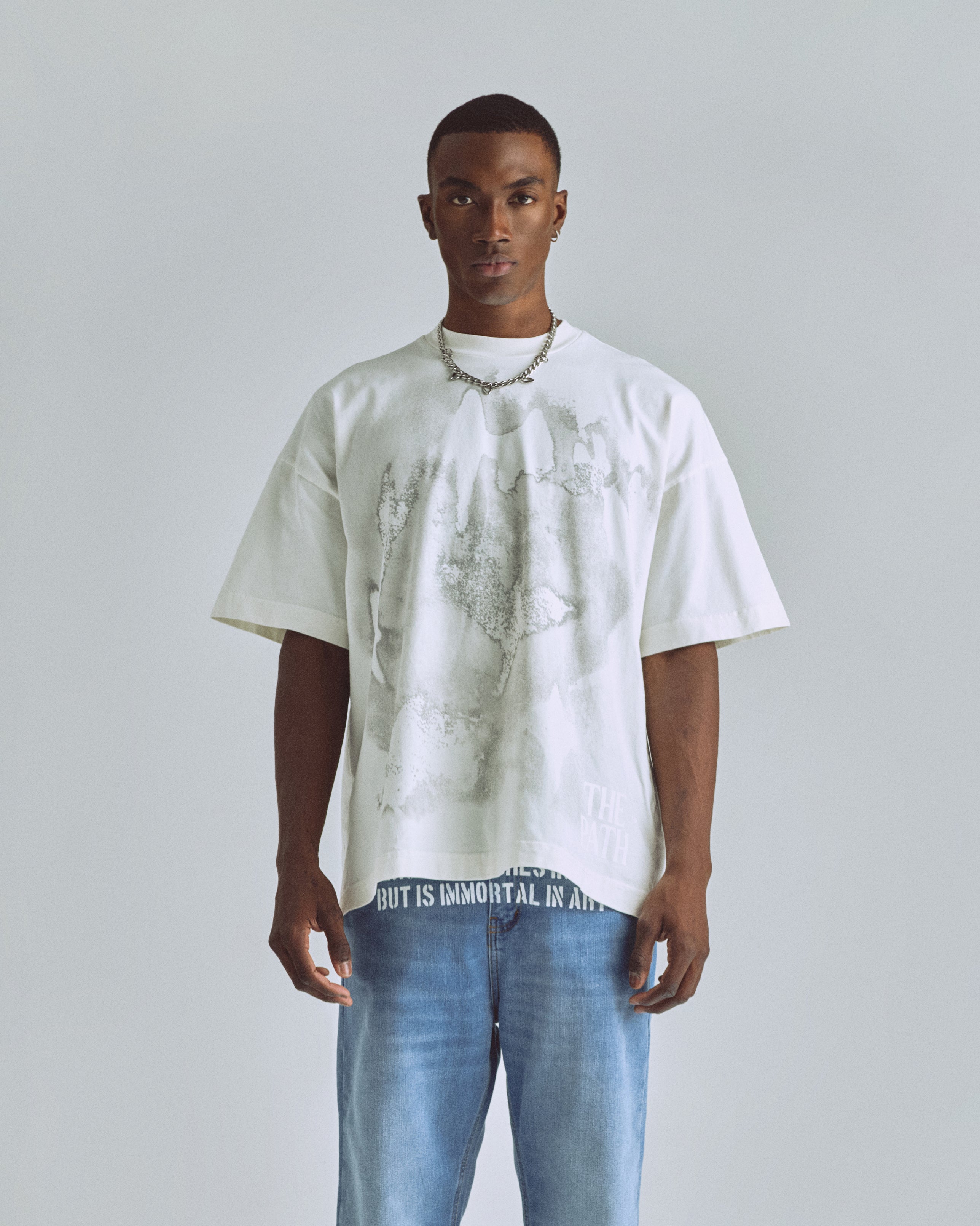 The Path Birds Tshirt White