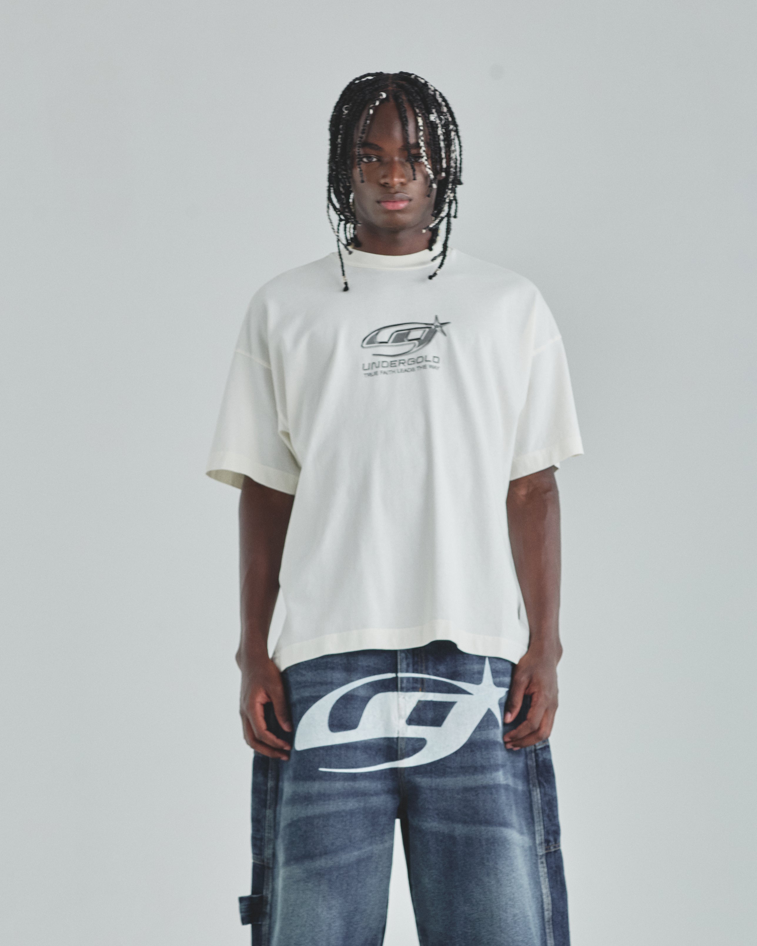 Act 1 UG Star Tshirt White